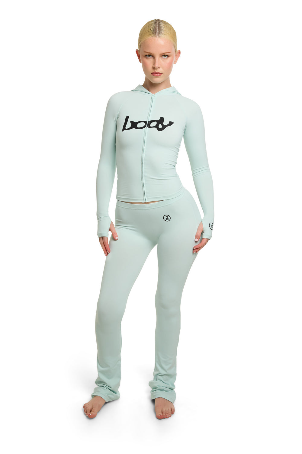 BASICS HOODIE 2.0 (SKY BLUE/BLACK)