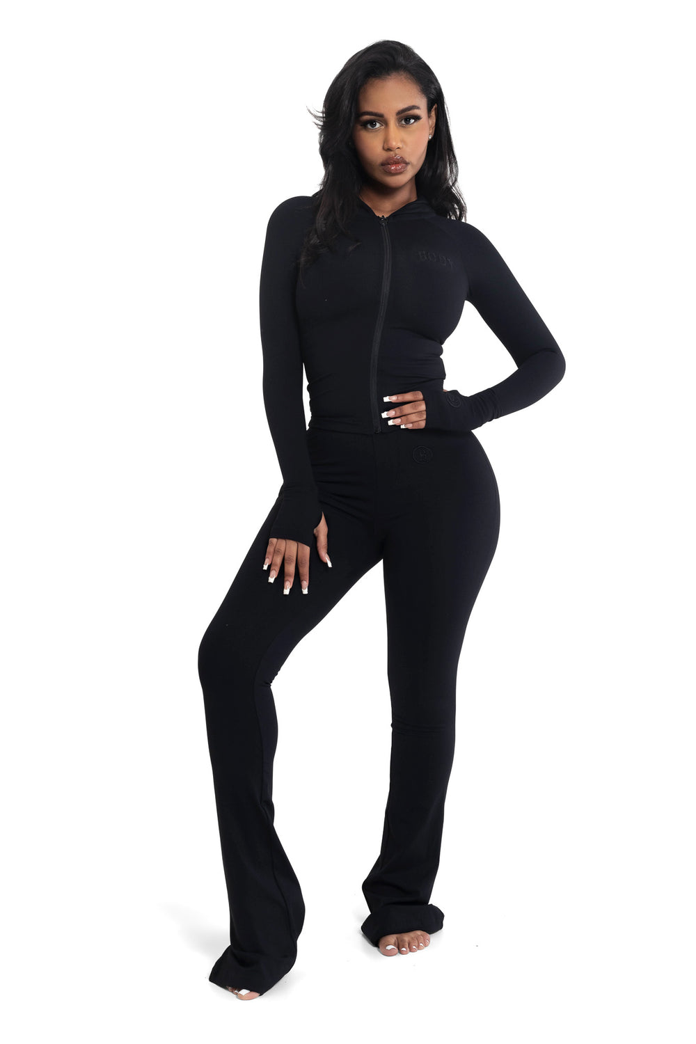 BASICS HOODIE (MIDNIGHT BLACK)