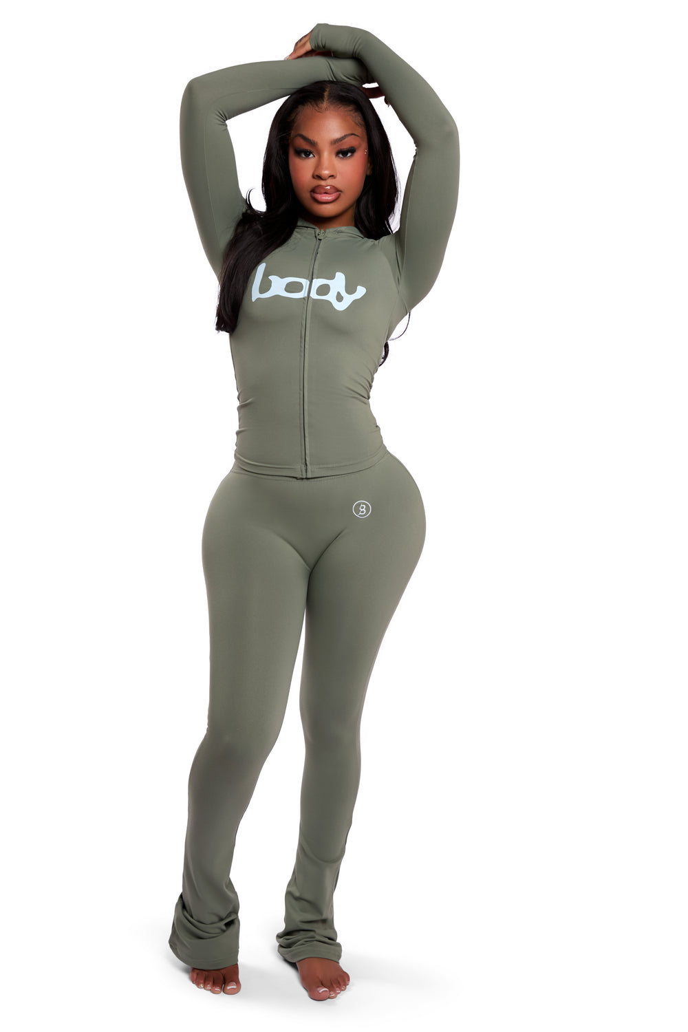 BASICS HOODIE 2.0 (MATCHA GREEN/POWDER BLUE)