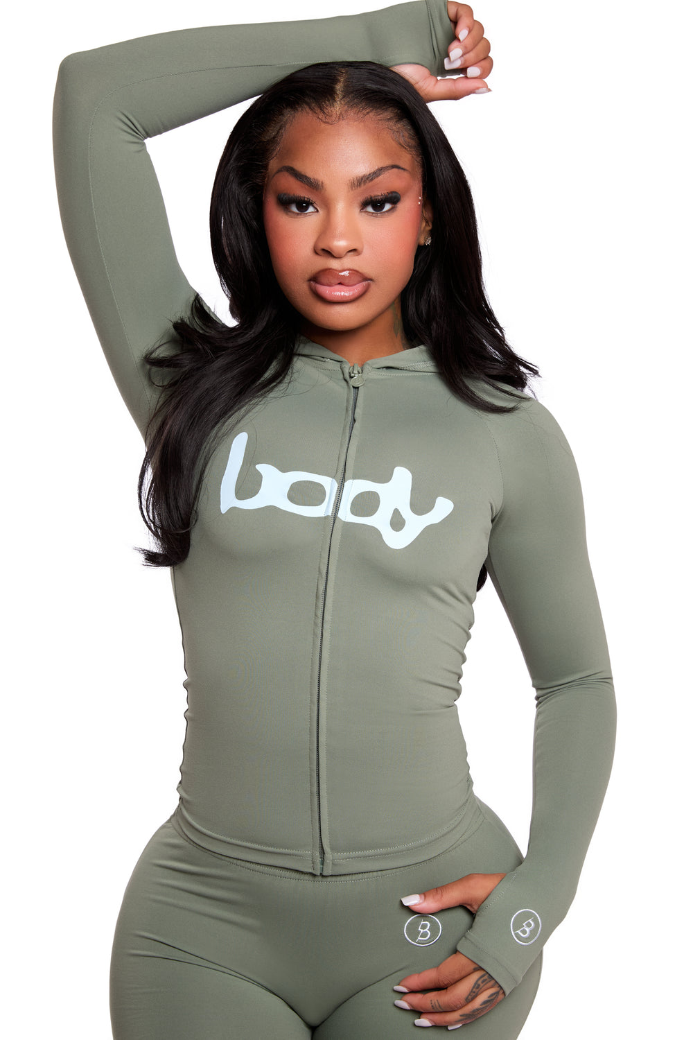 BASICS HOODIE 2.0 (MATCHA GREEN/POWDER BLUE)