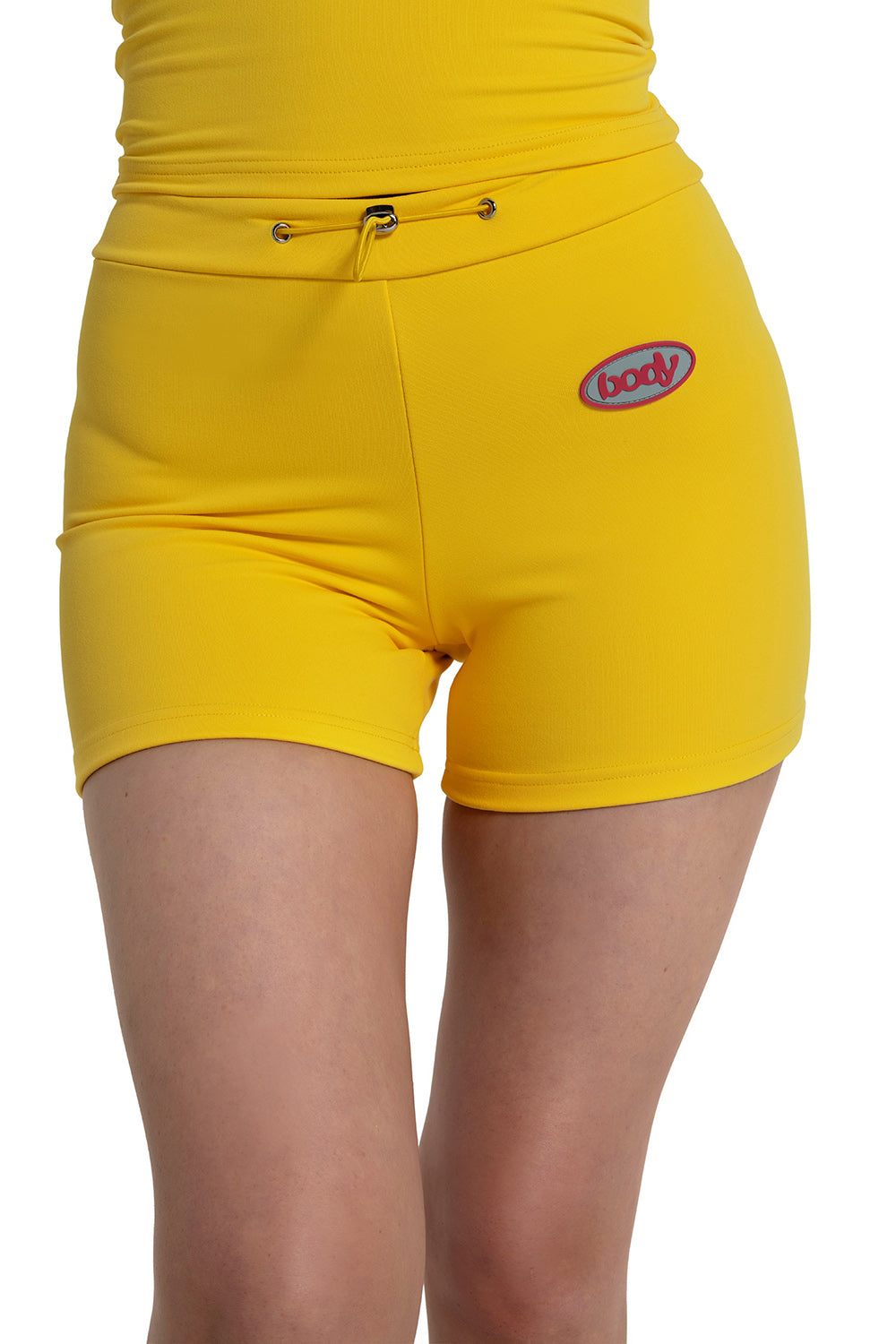 "IT GIRL" TUBE SHORTS (YELLOW)