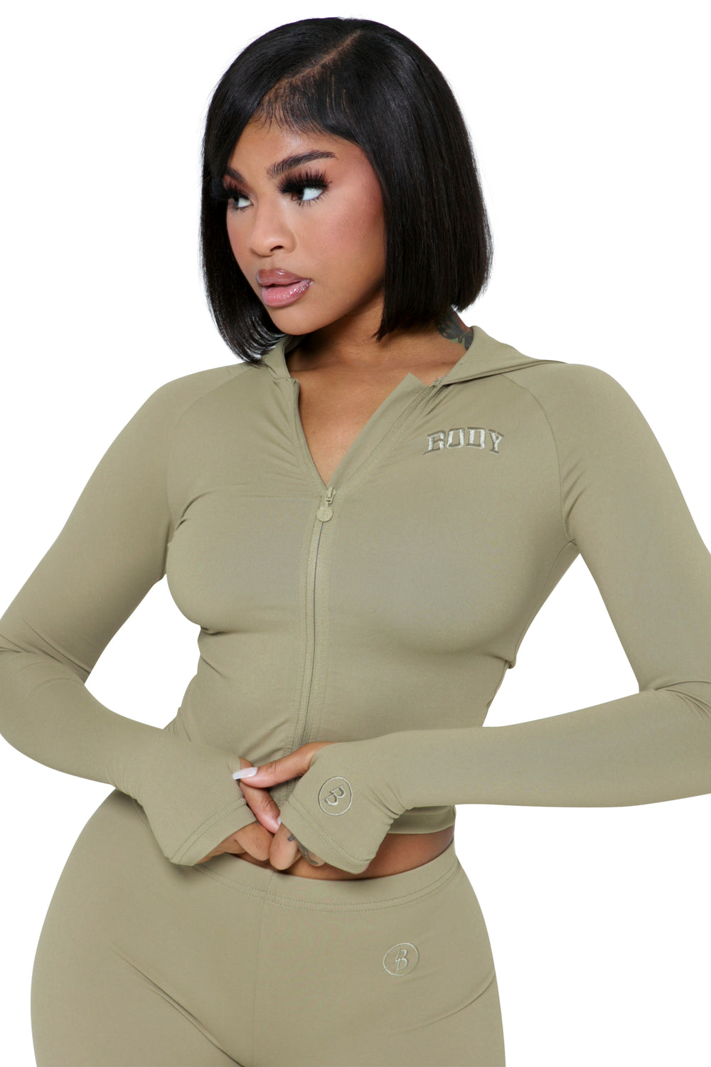 BASICS HOODIE (OLIVE)