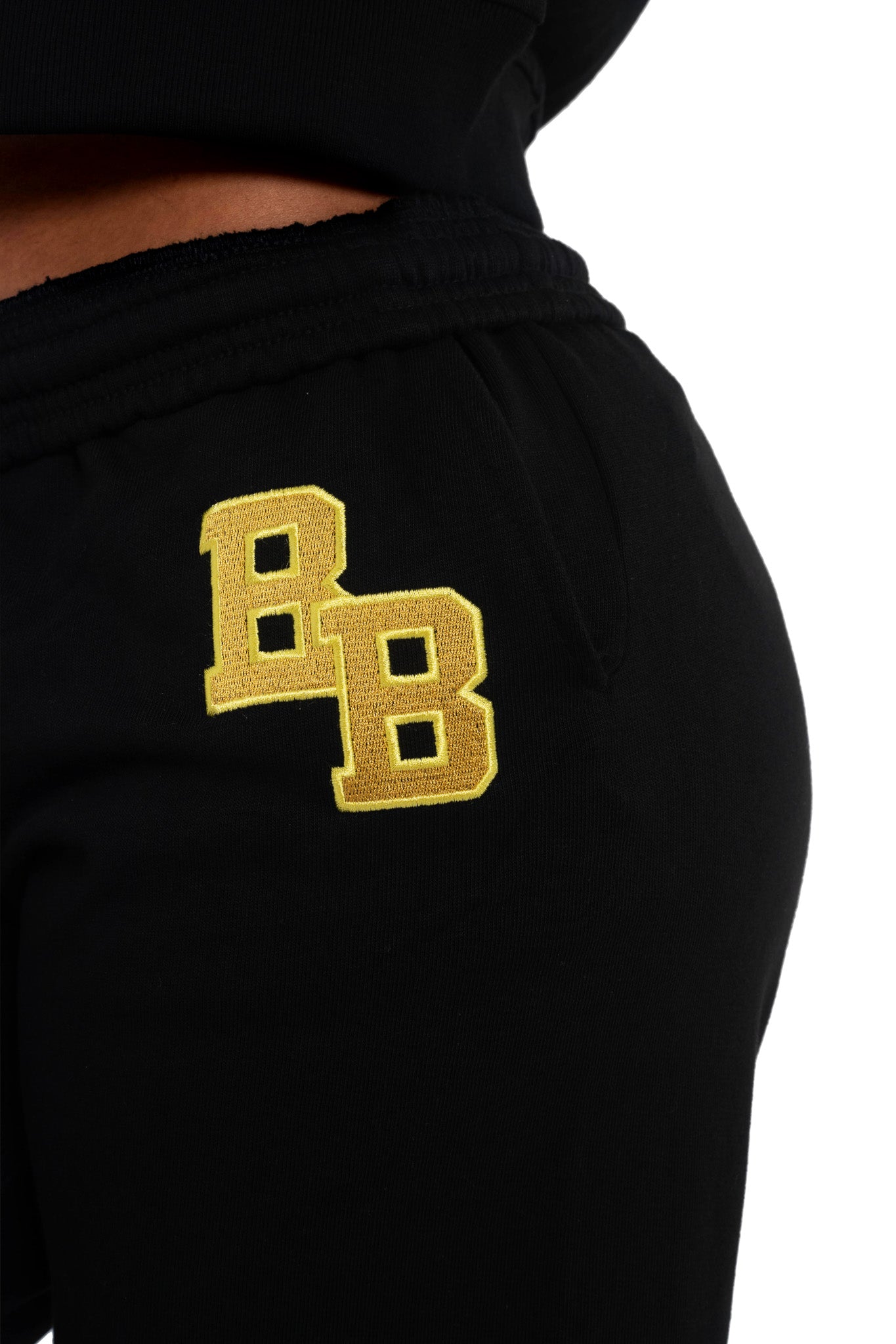 BODY UNIVERSITY SWEATPANTS 2.0 (BLACK/YELLOW)