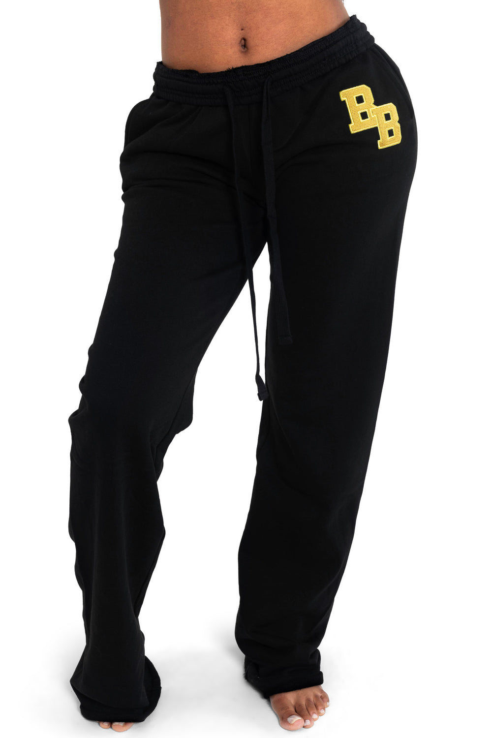 BODY UNIVERSITY SWEATPANTS 2.0 (BLACK/YELLOW)