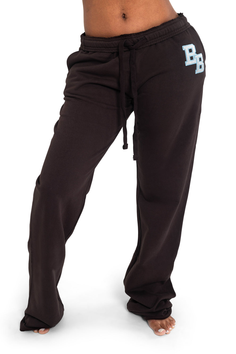 BODY UNIVERSITY SWEATPANTS 2.0 (BROWN/TIFFANY BLUE)