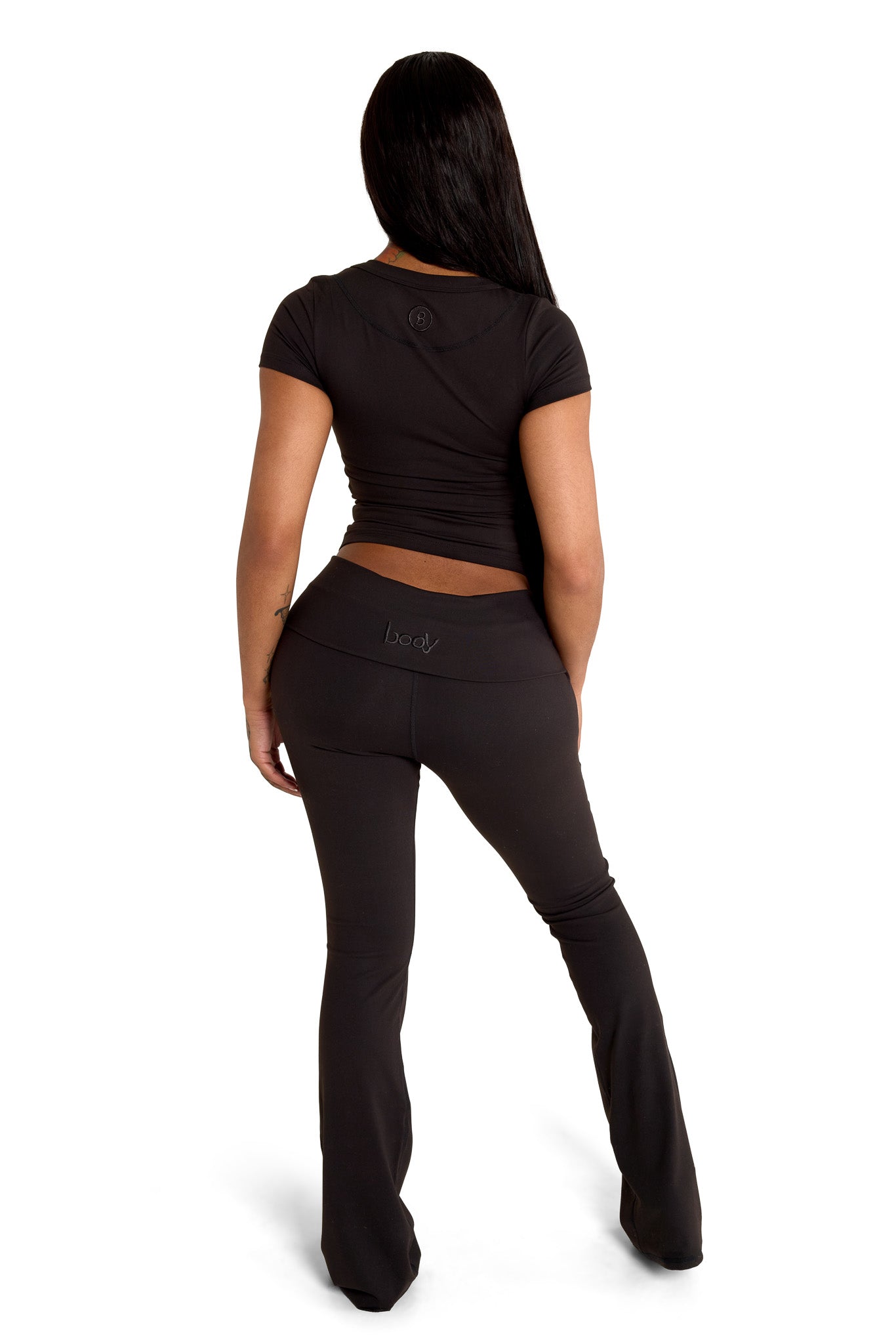 YOGA FULL LENGTH TOP (MIDNIGHT BLACK)