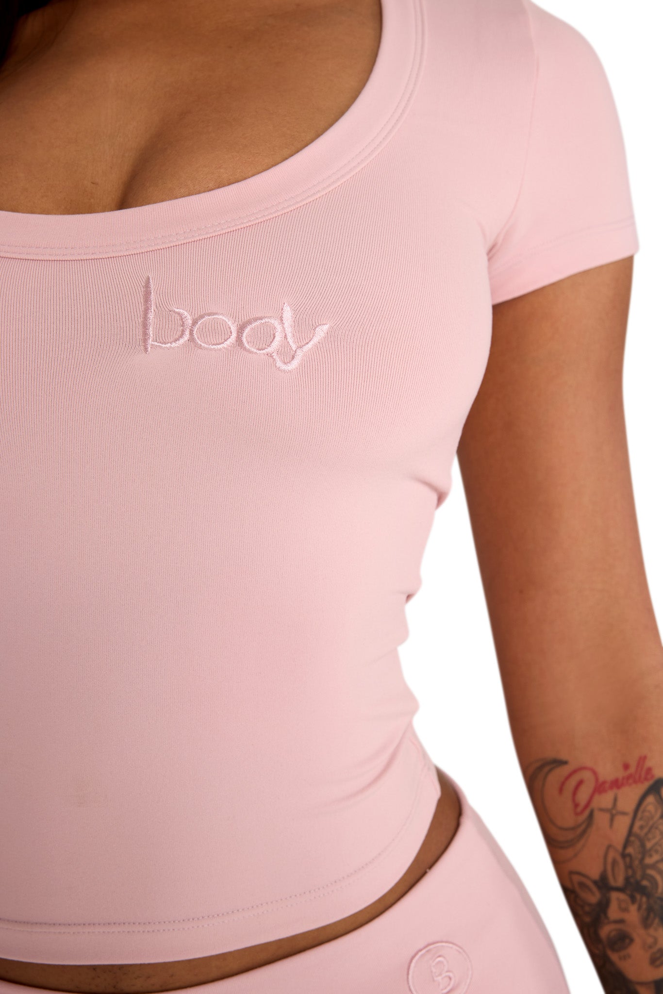 YOGA FULL LENGTH TOP (BLUSH PINK)