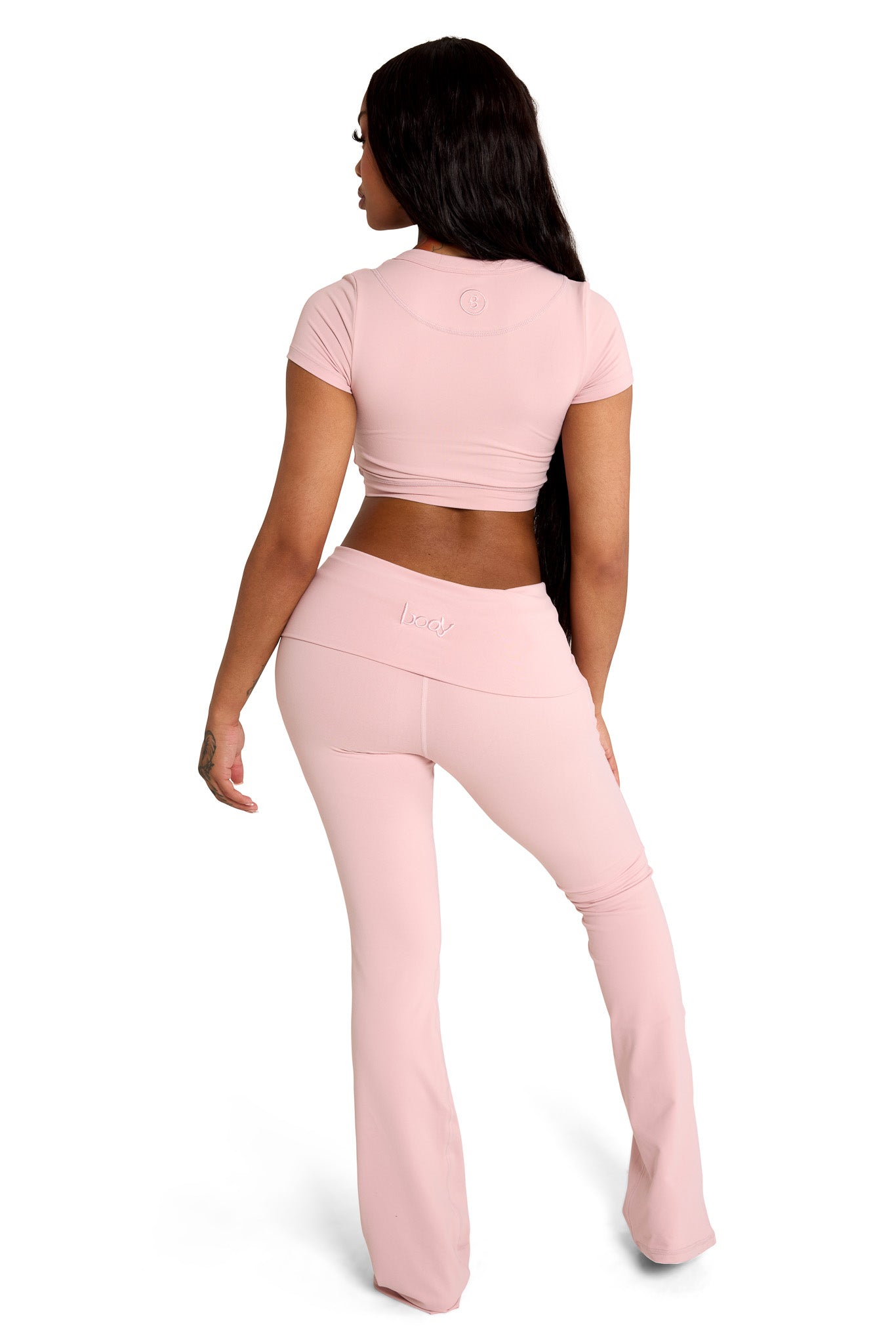 YOGA CROP TOP (BLUSH PINK)