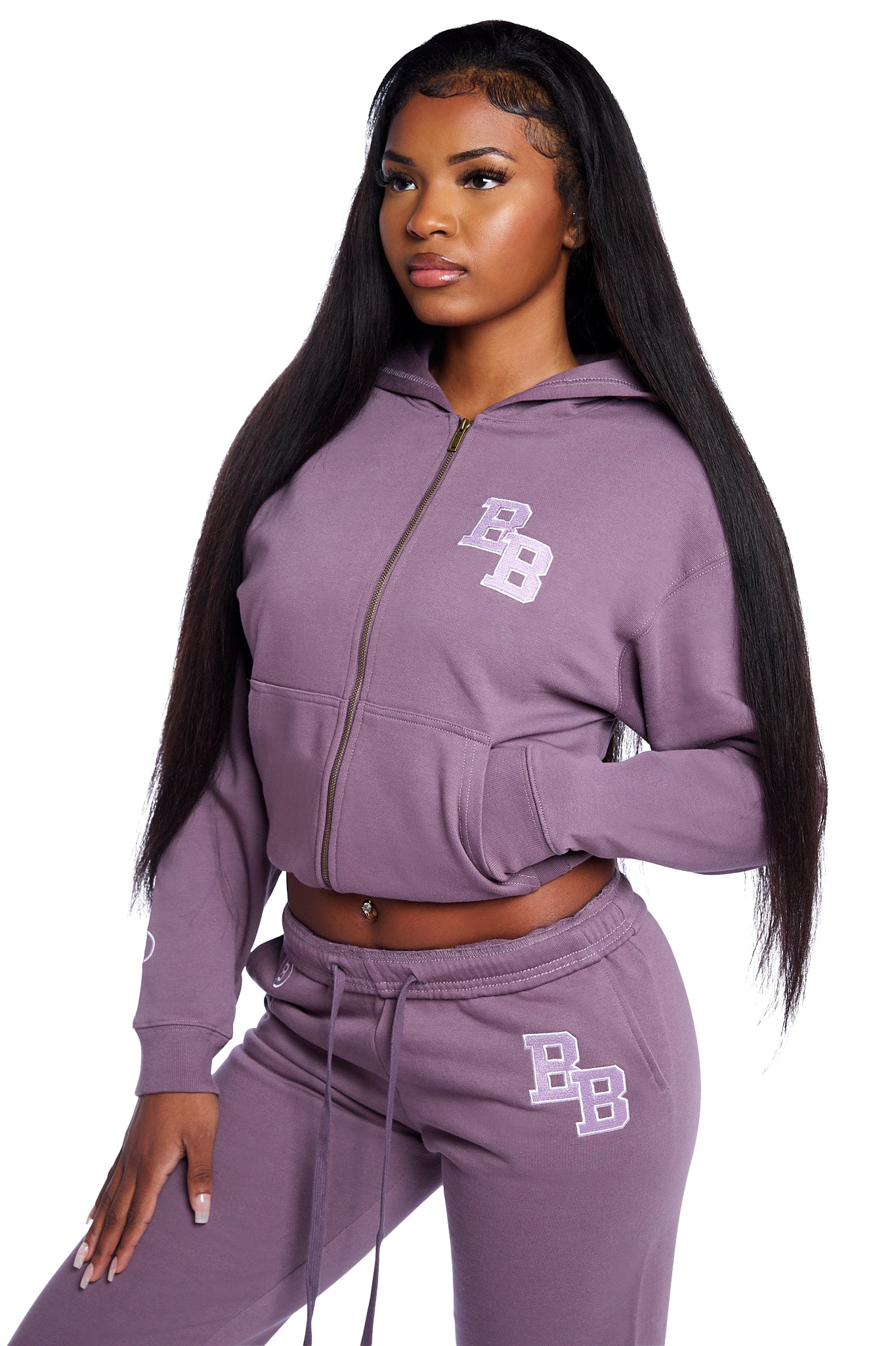 BODY UNIVERSITY HOODIE 2.0 (FADED PURPLE/RED)