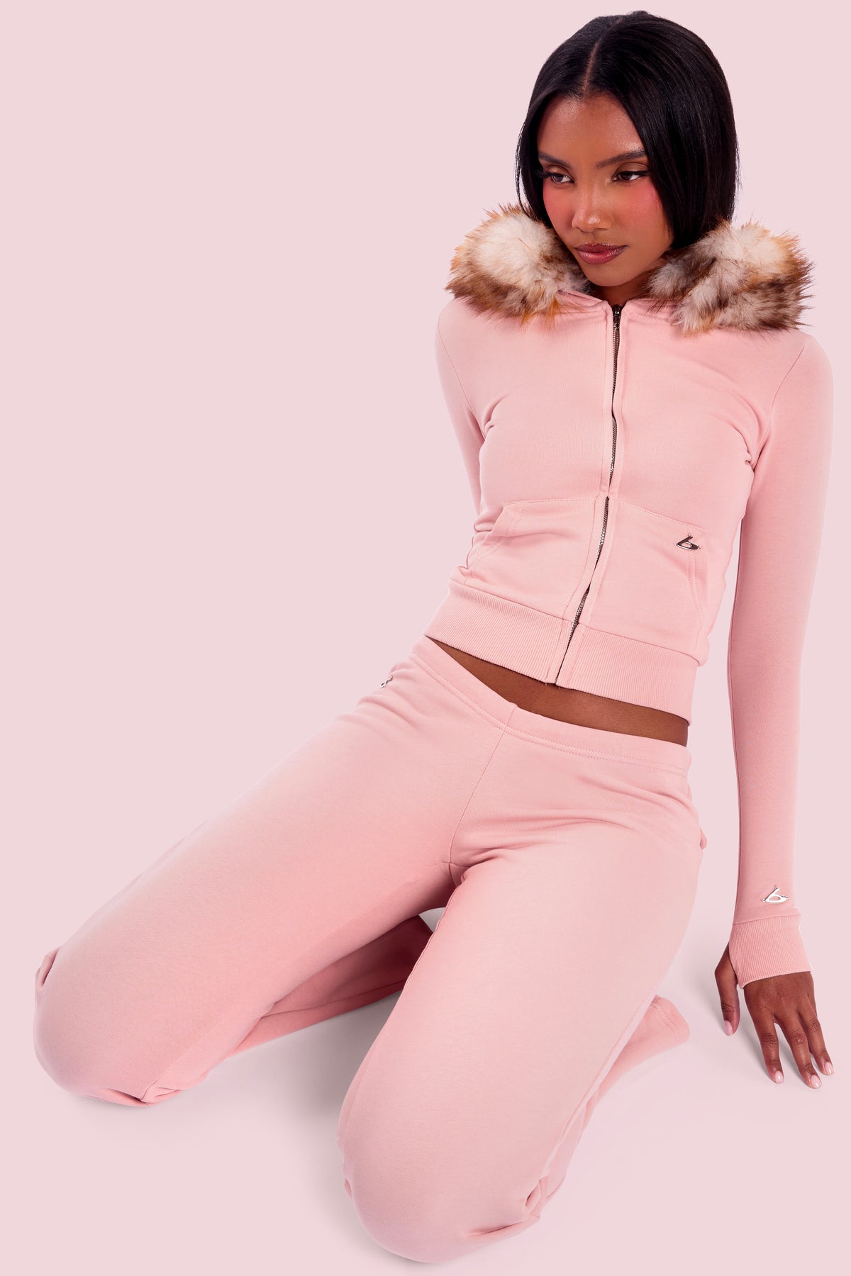 BODY FUR SWEATPANTS (SNUGGLE PINK)