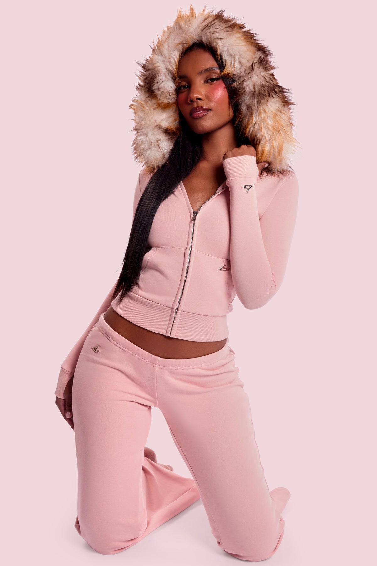 BODY FUR SWEATPANTS (SNUGGLE PINK)
