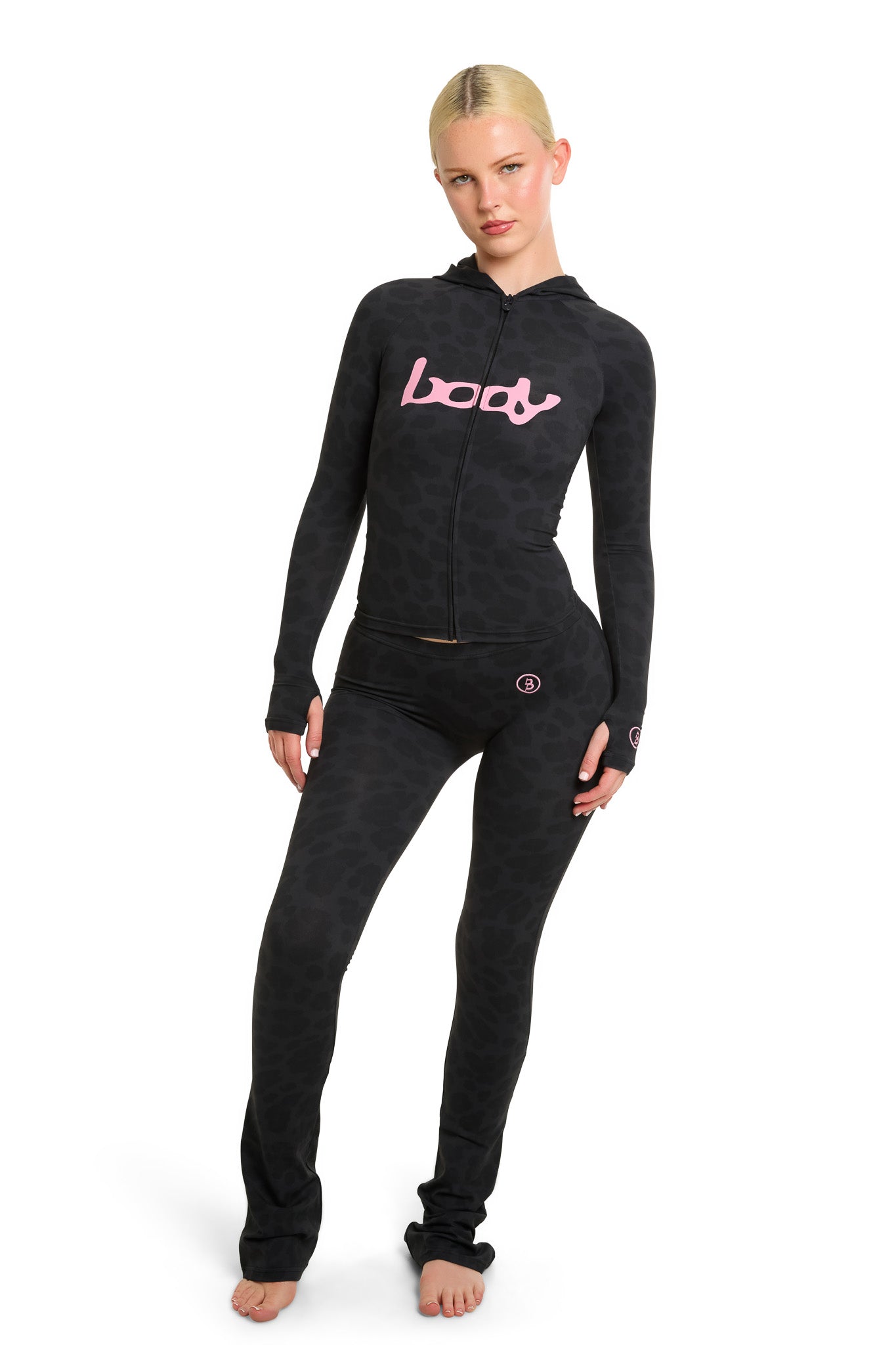 PRE-ORDER - BASICS ULTRA LOW-RISE LEGGINGS 2.0 (GIRAFFE/PINK)