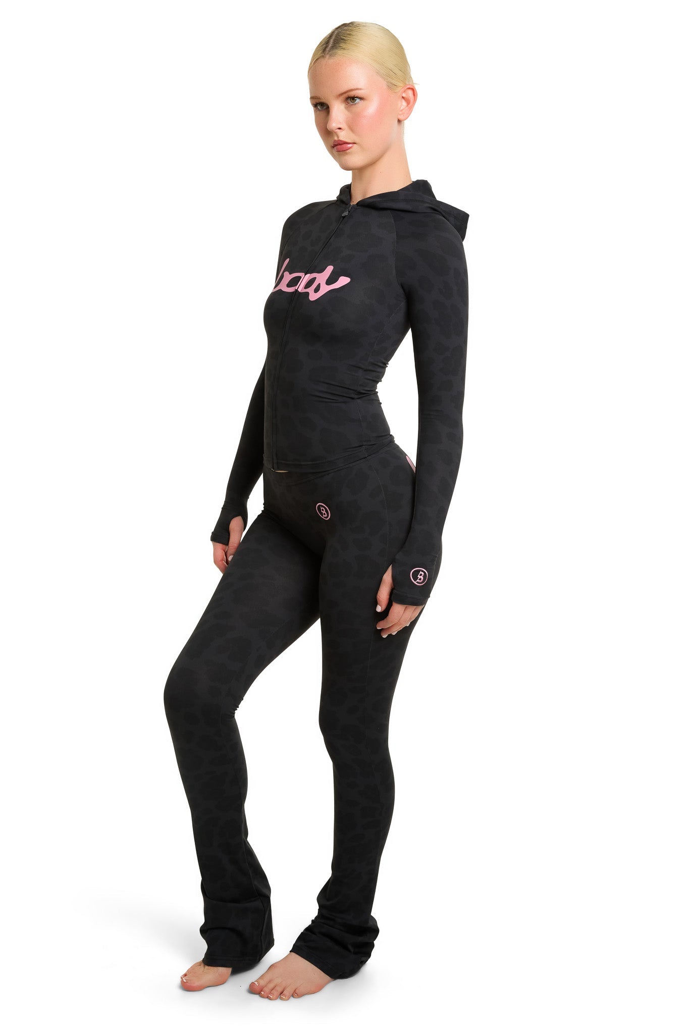 PRE-ORDER - BASICS ULTRA LOW-RISE LEGGINGS 2.0 (GIRAFFE/PINK)