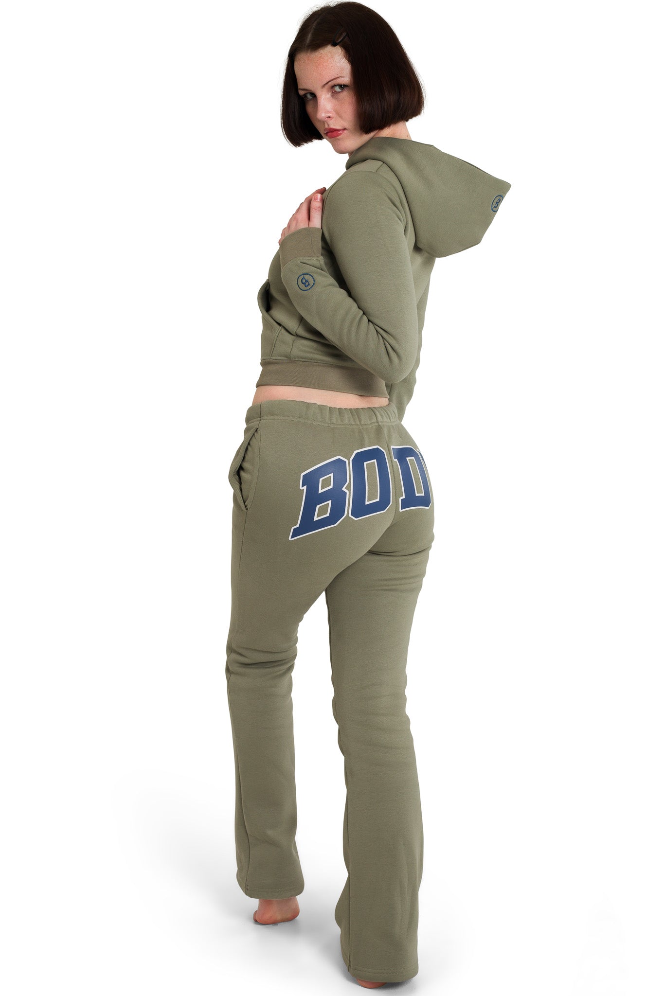 BACKSHOT SWEATPANTS 2.0 (OLIVE/NAVY)