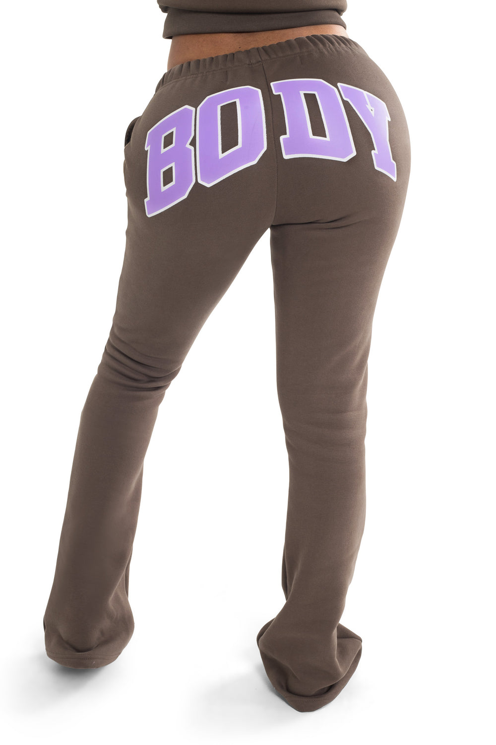 BACKSHOT SWEATPANTS 2.0 (BROWN/LAVENDER)