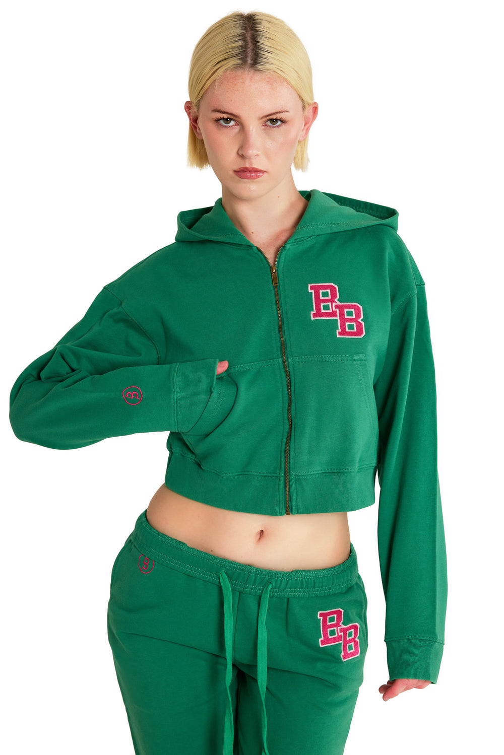 BODY UNIVERSITY HOODIE 2.0 (EMERALD GREEN)