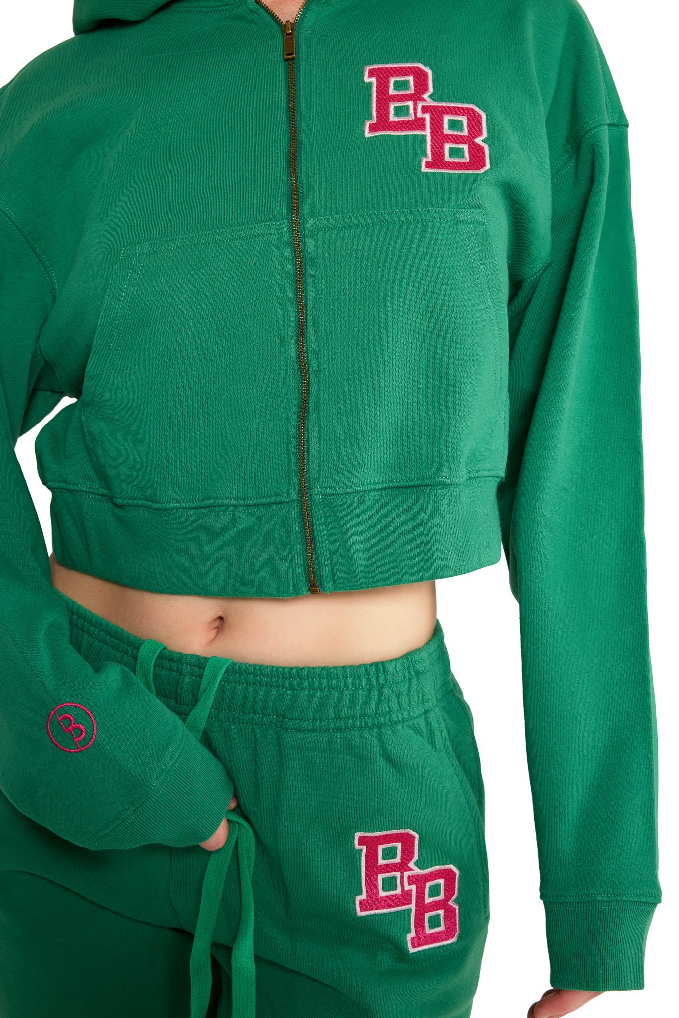 BODY UNIVERSITY HOODIE 2.0 (EMERALD GREEN)