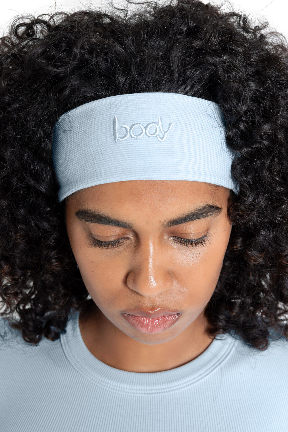 RIBBED HEADBAND ESSENTIAL (ICE)