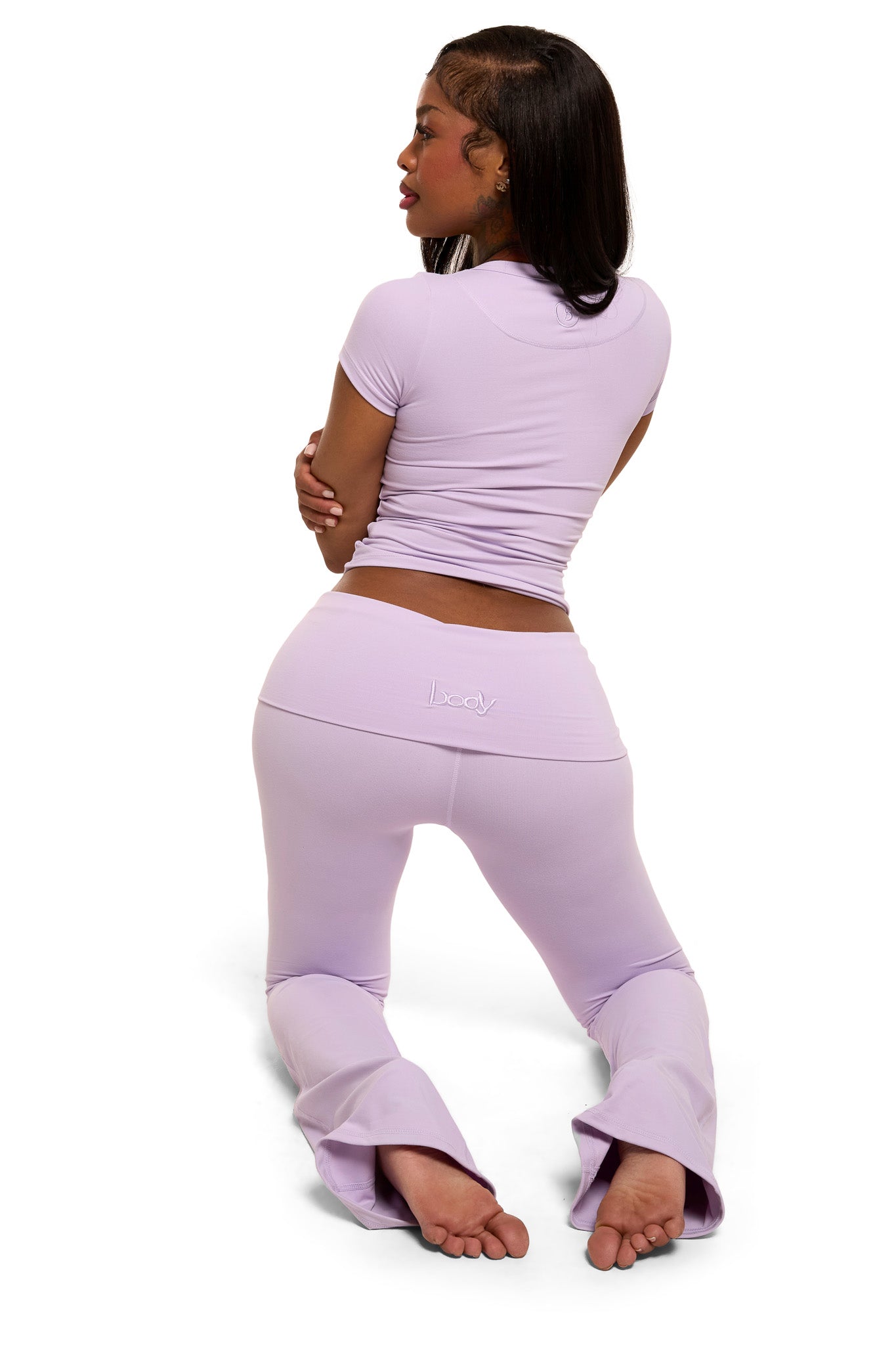 YOGA FULL LENGTH TOP (AMETHYST PURPLE)