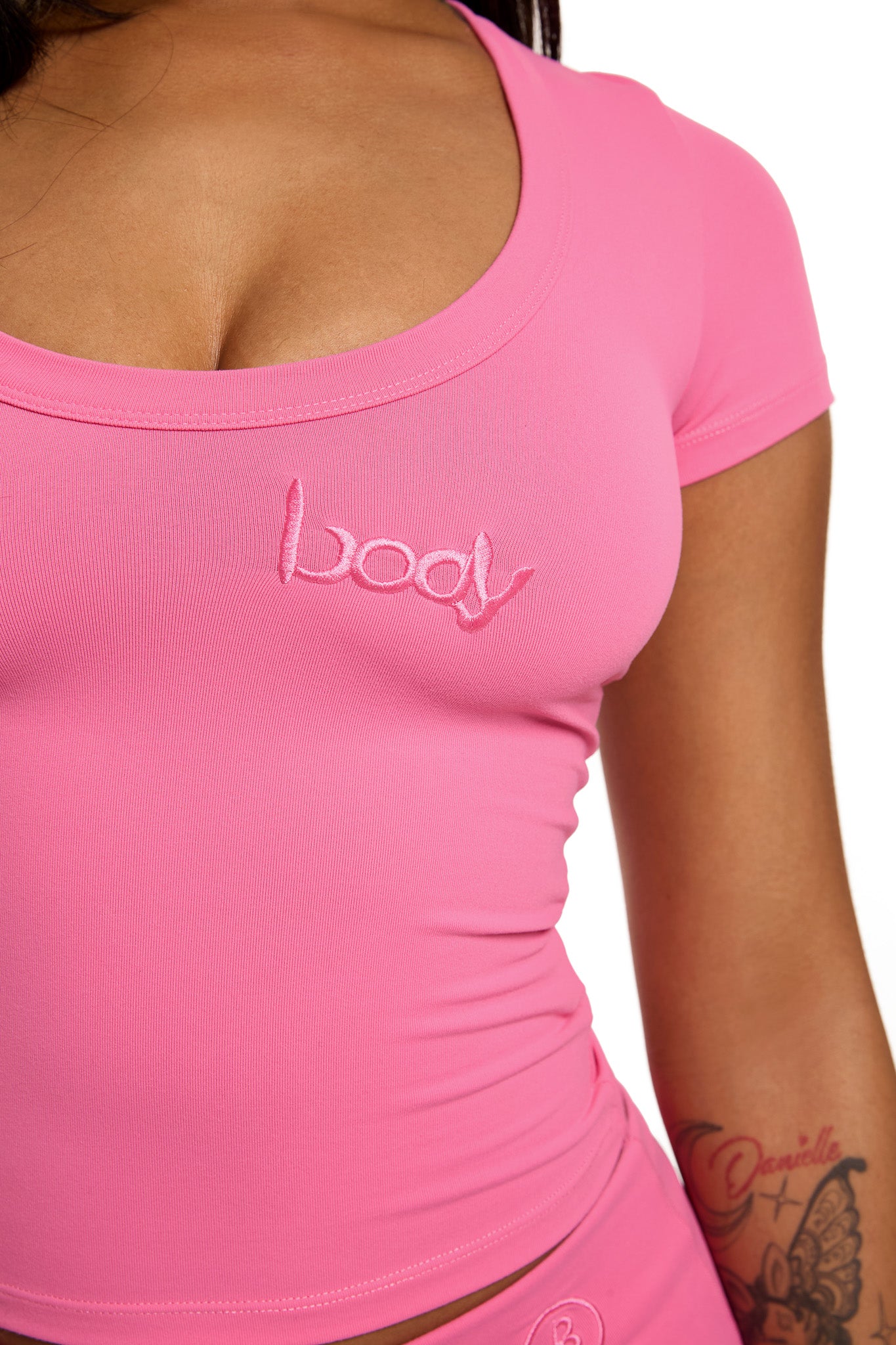 YOGA FULL LENGTH TOP (BUBBLEGUM PINK)