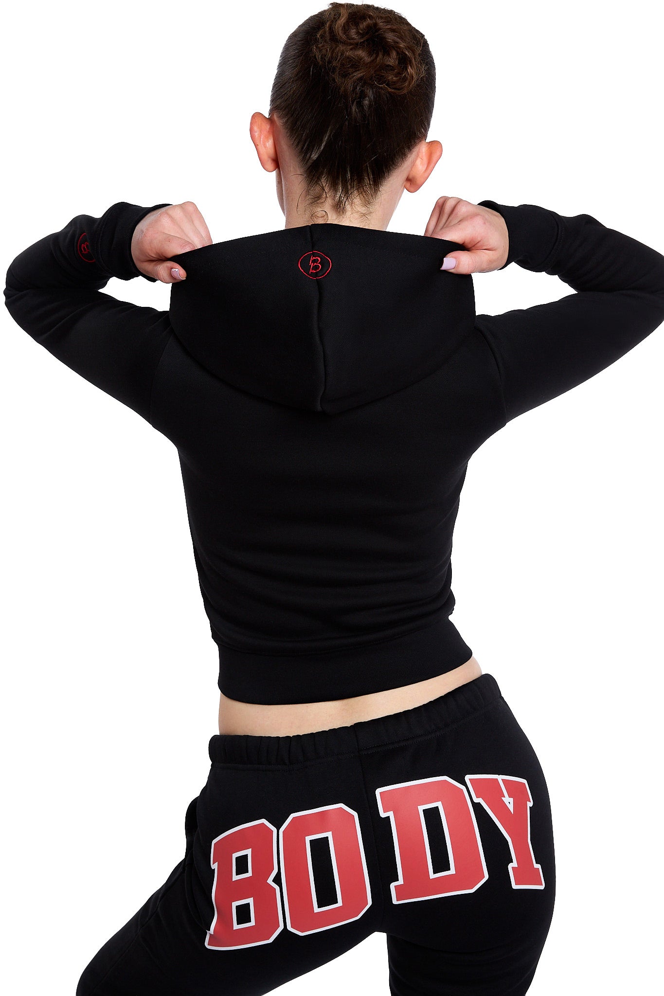 BACKSHOT HOODIE 2.0 (BLACK/RED)