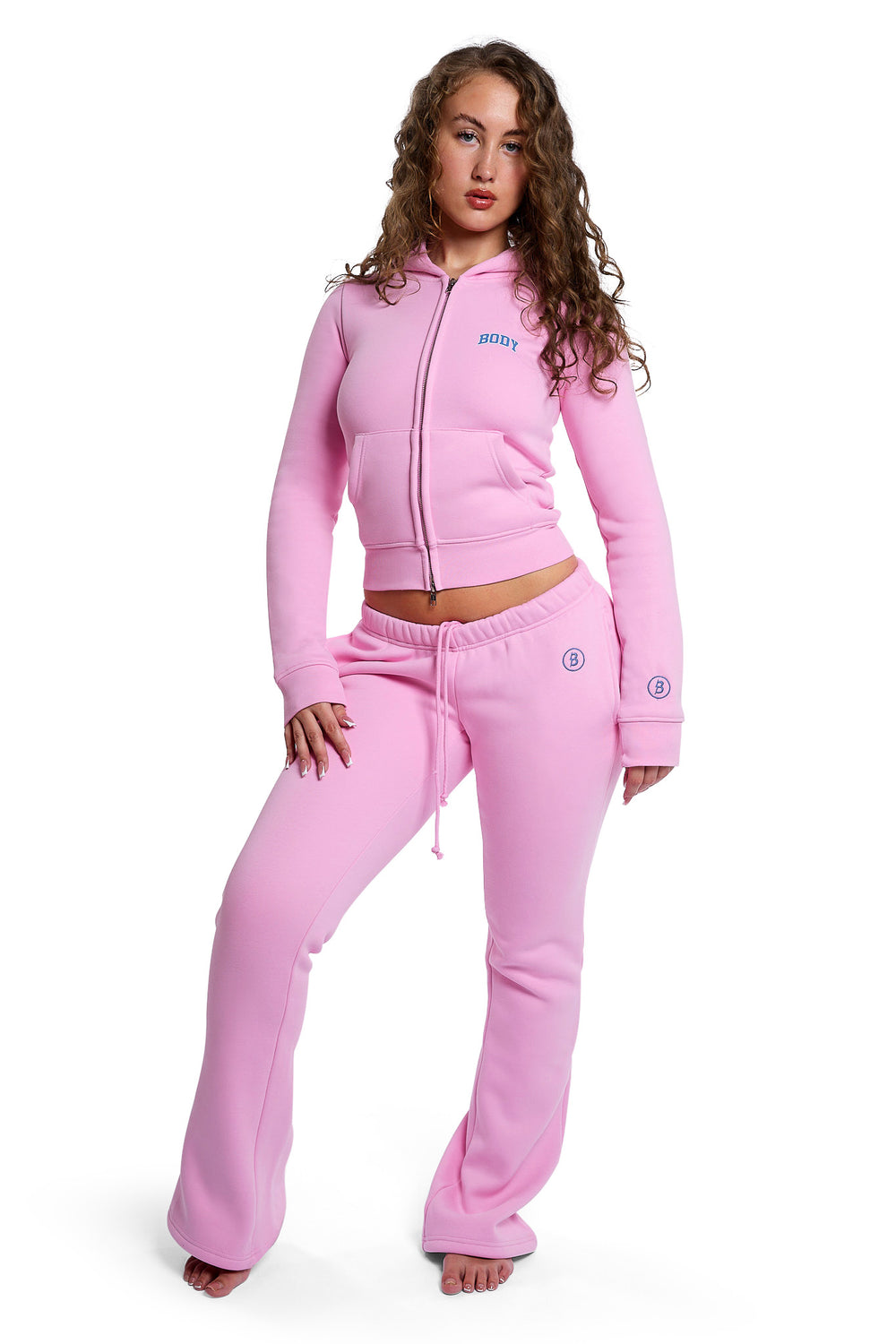 BACKSHOT SWEATPANTS 2.0 (BUBBLEGUM PINK/BLUE)