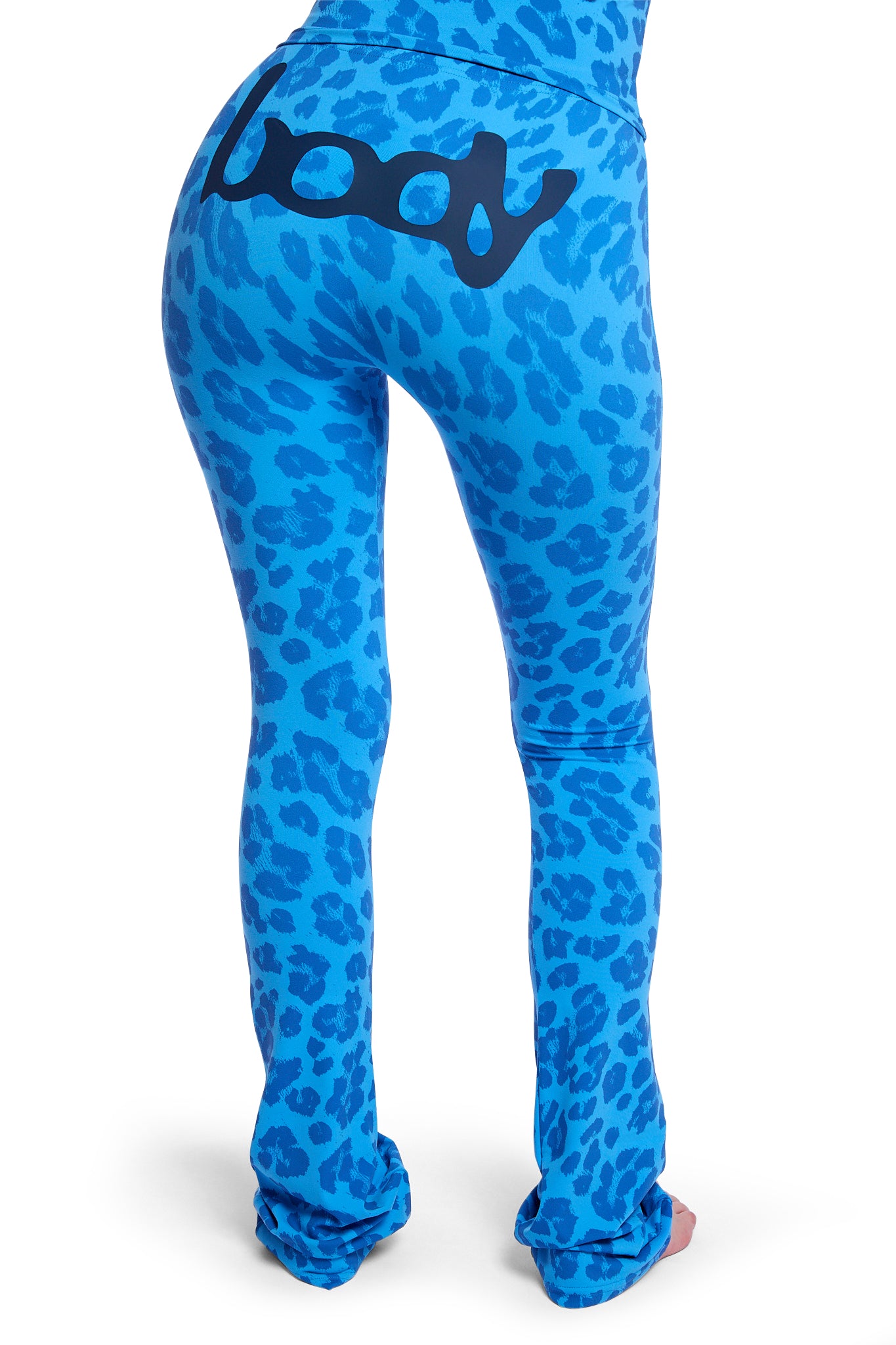 BASICS ULTRA LOW-RISE LEGGINGS 2.0 (ELECTRIC BLUE/BLACK)