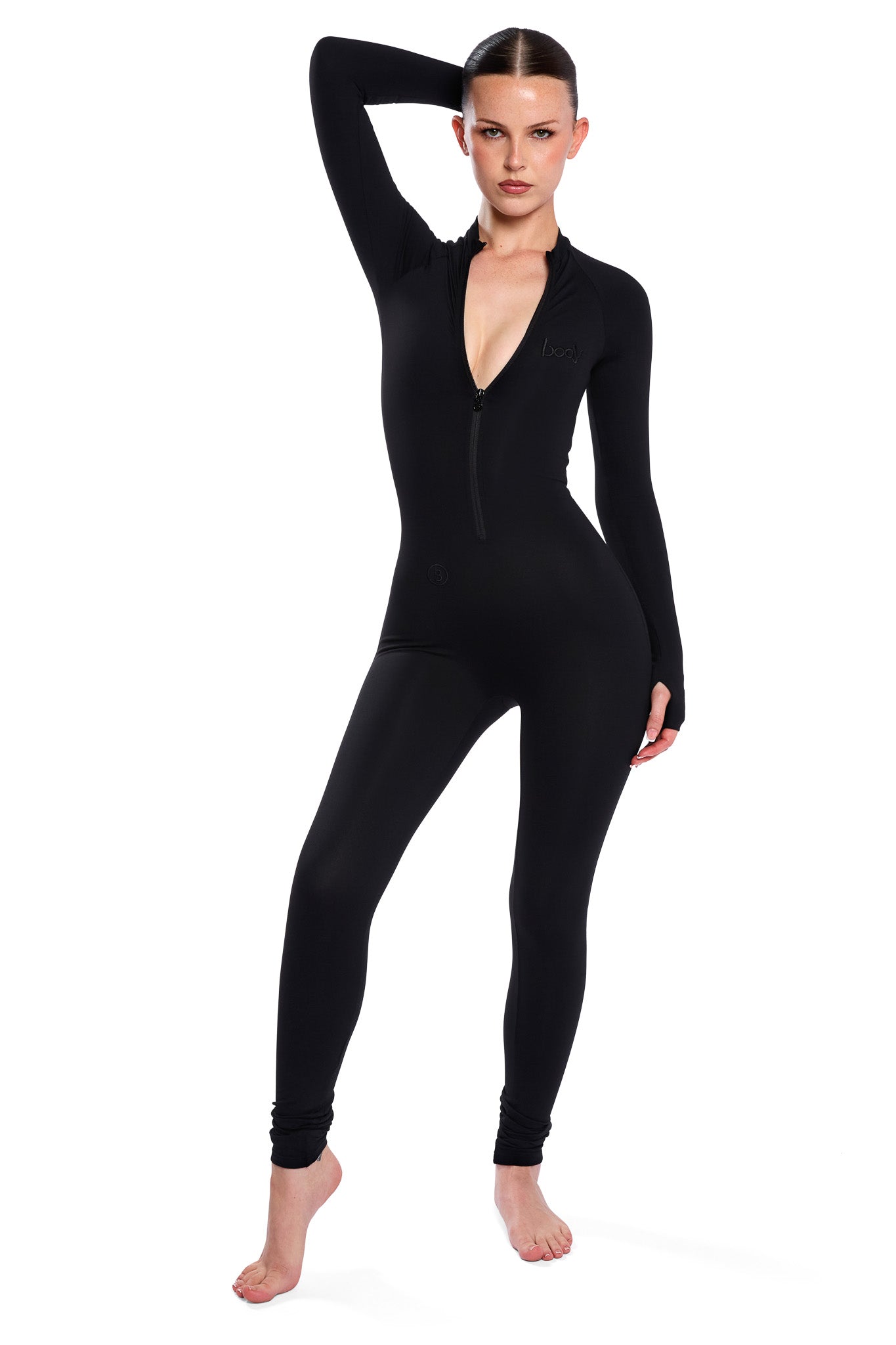 BASICS JUMPSUIT (MIDNIGHT BLACK)