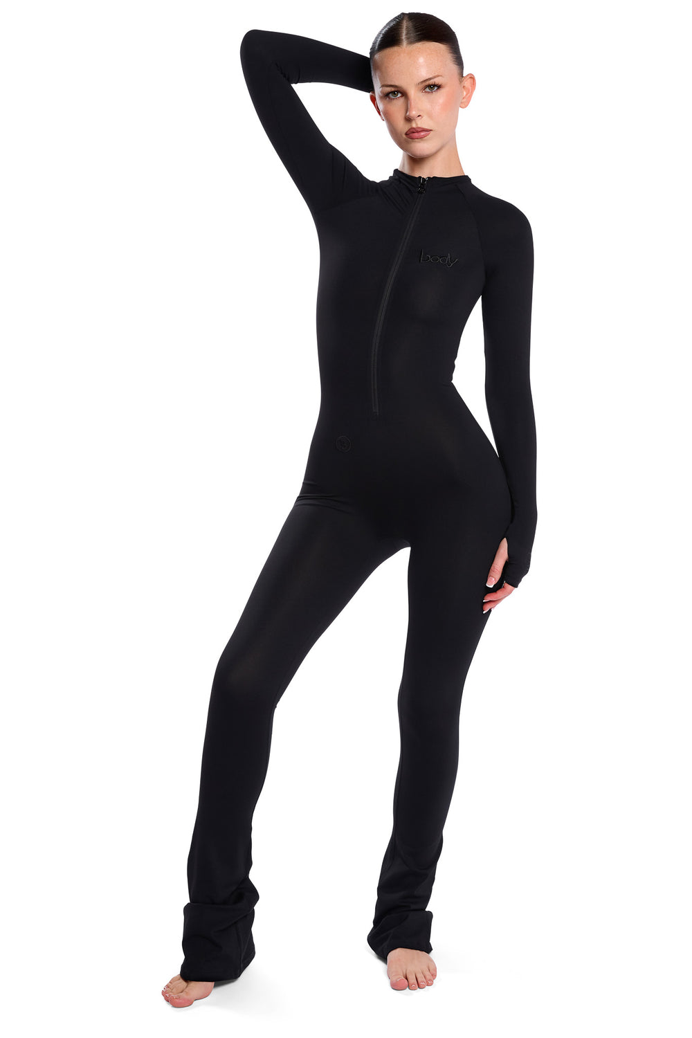 BASICS JUMPSUIT (MIDNIGHT BLACK)