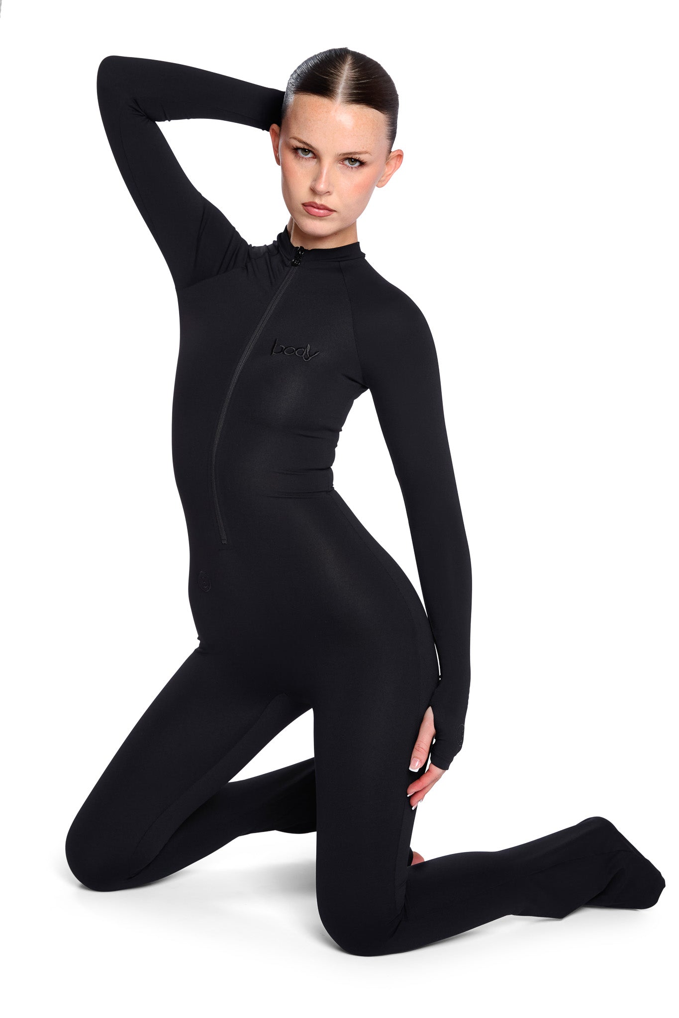 BASICS JUMPSUIT (MIDNIGHT BLACK)