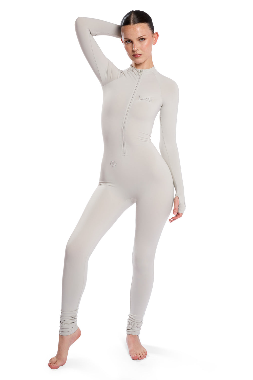 BASICS JUMPSUIT (SLATE GREY)