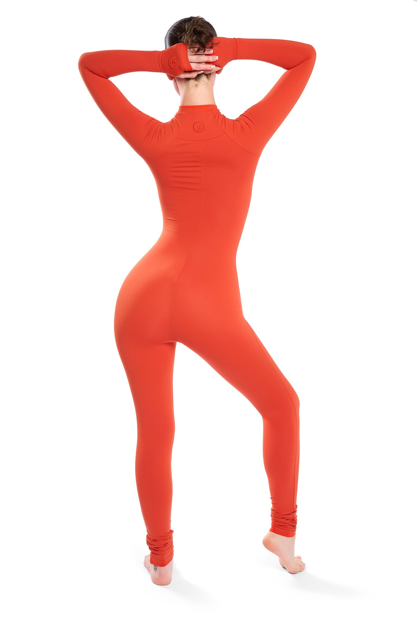 BASICS JUMPSUIT (PUMPKIN ORANGE)