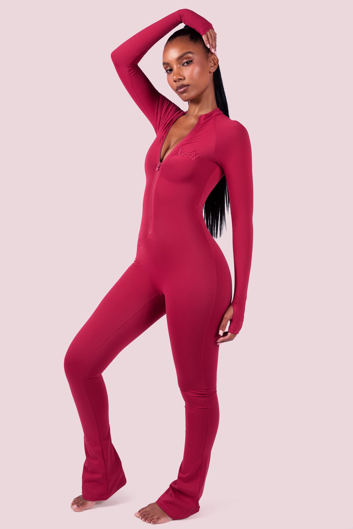 BASICS JUMPSUIT (CHERRY PUFF)