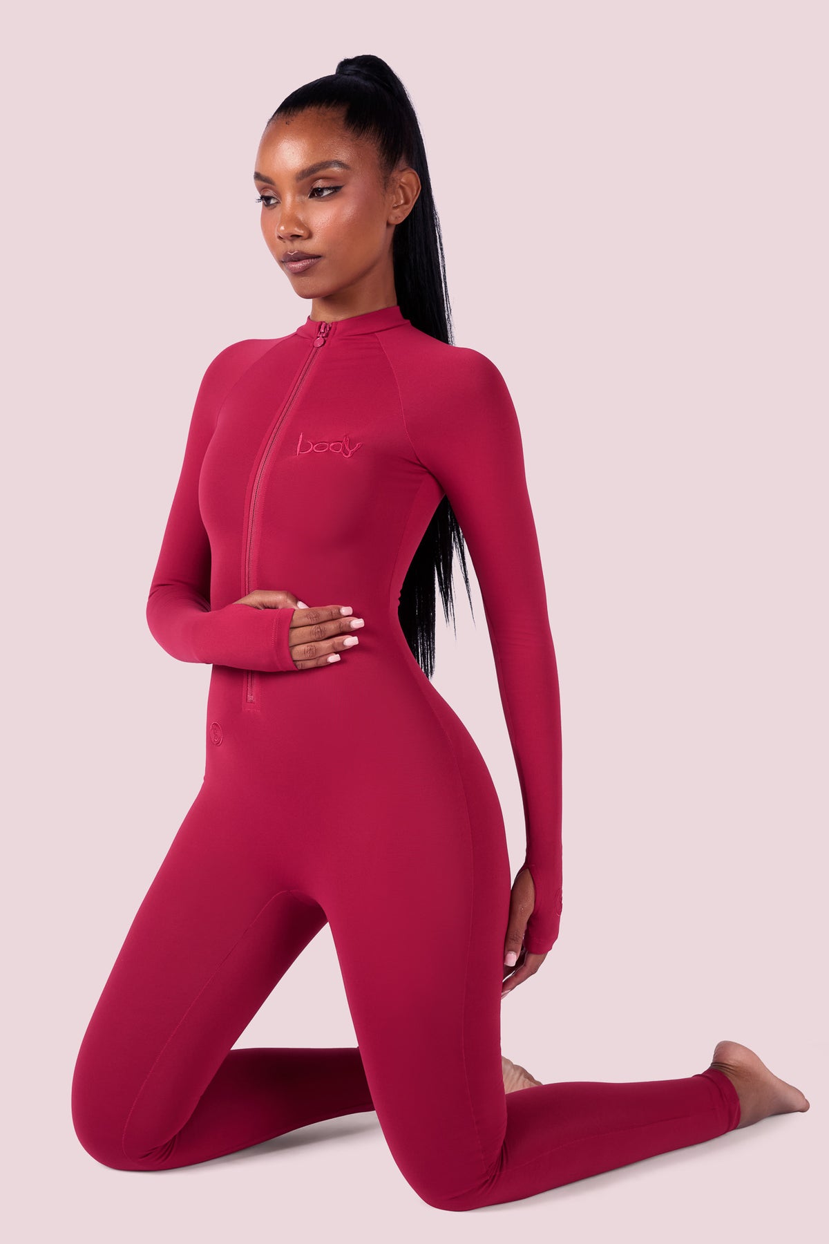 BASICS JUMPSUIT (CHERRY PUFF)