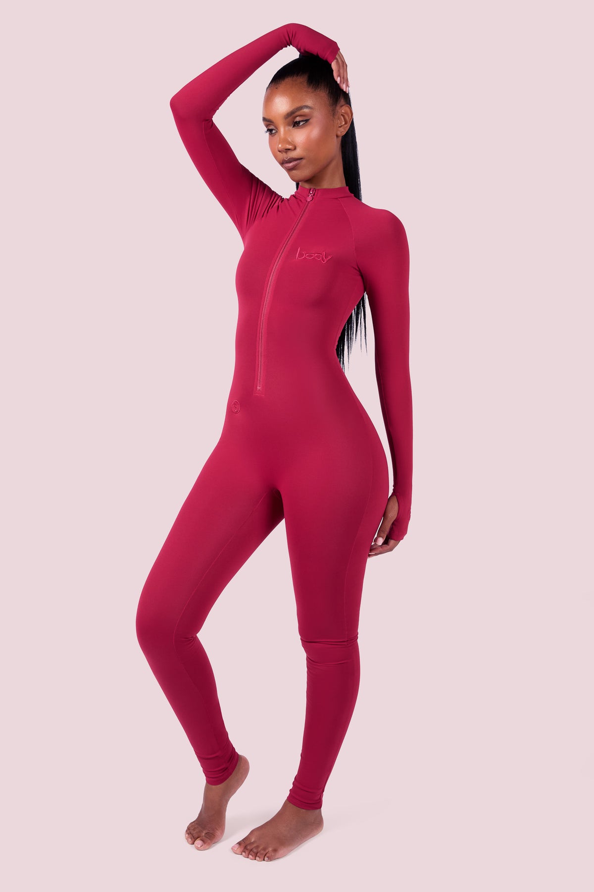 BASICS JUMPSUIT (CHERRY PUFF)