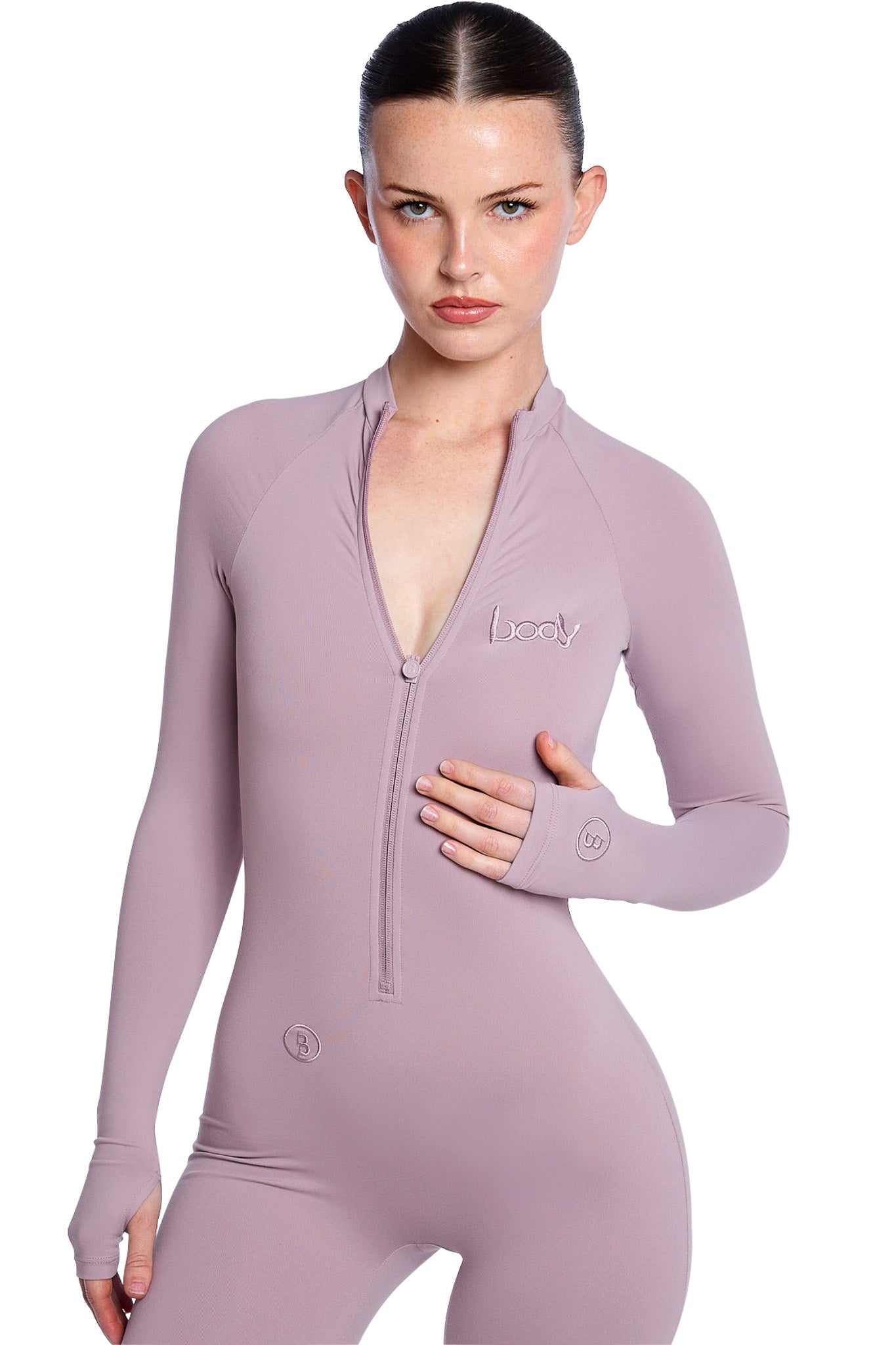 BASICS JUMPSUIT (MAUVE) — Body by Raven Tracy