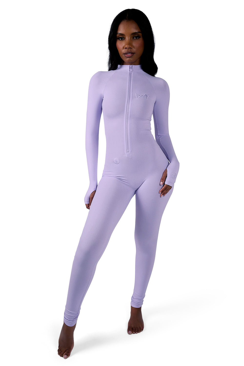 BASICS JUMPSUIT (PERIWINKLE PURPLE)