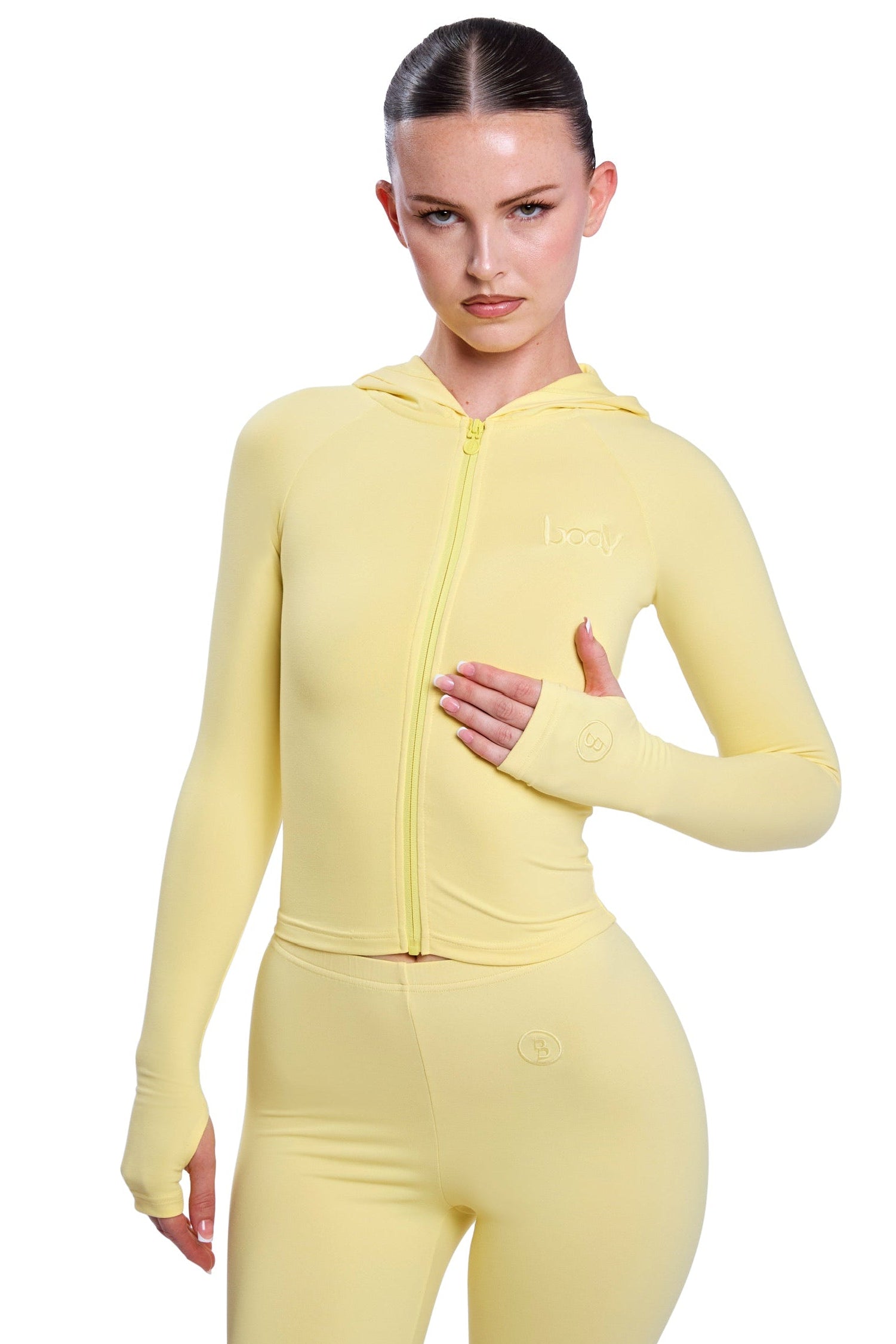 PRE-ORDER - BASICS HOODIE 2.0 (LEMON GRASS)