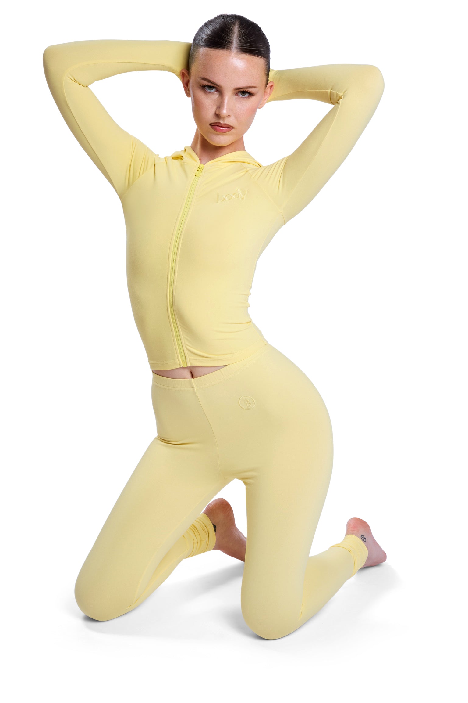 PRE-ORDER - BASICS HOODIE 2.0 (LEMON GRASS)