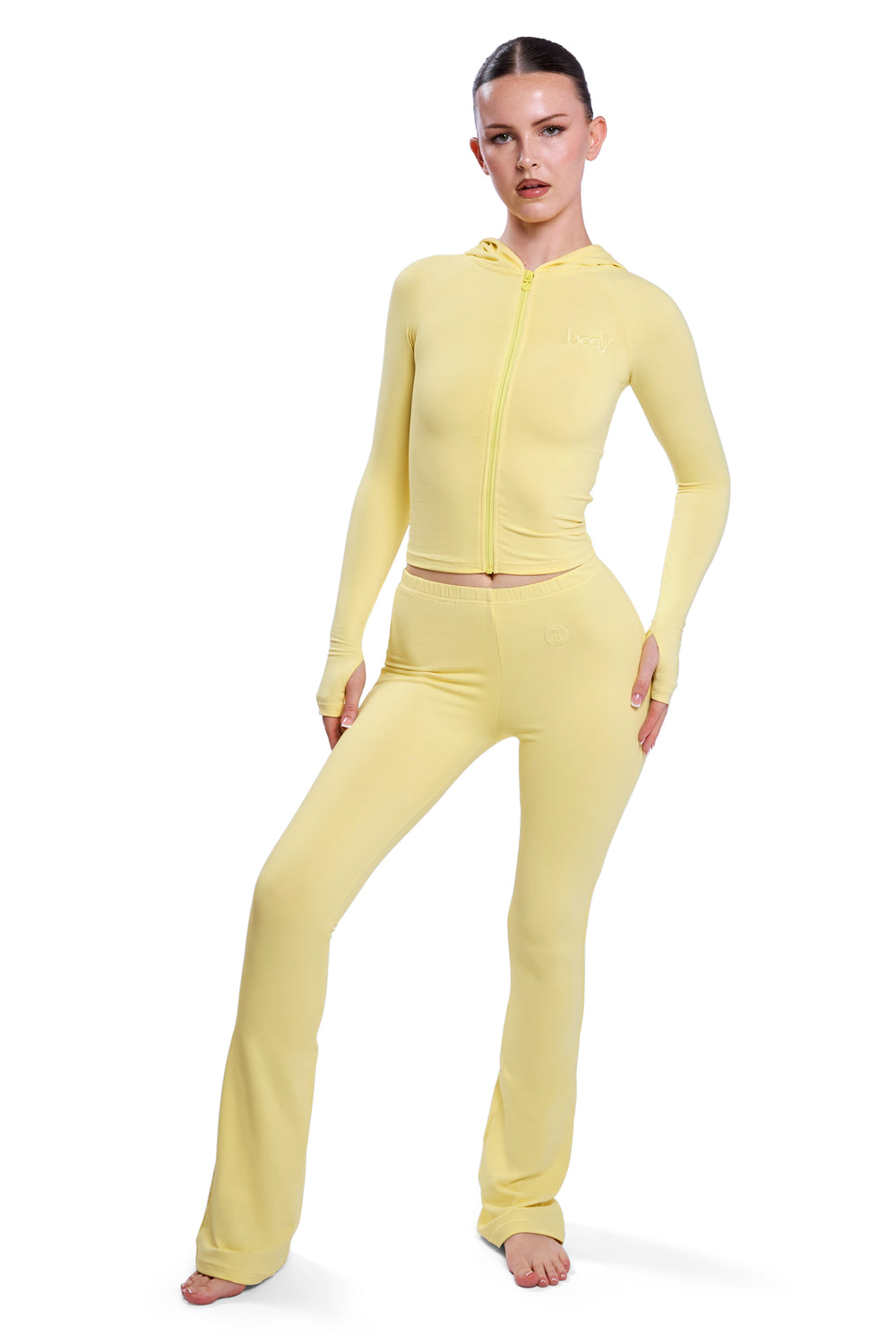 PRE-ORDER - BASICS HOODIE 2.0 (LEMON GRASS)