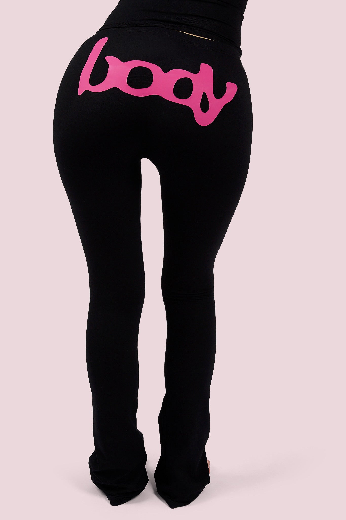 BASICS ULTRA LOW-RISE LEGGINGS 2.0 (BLACK/MAGENTA)