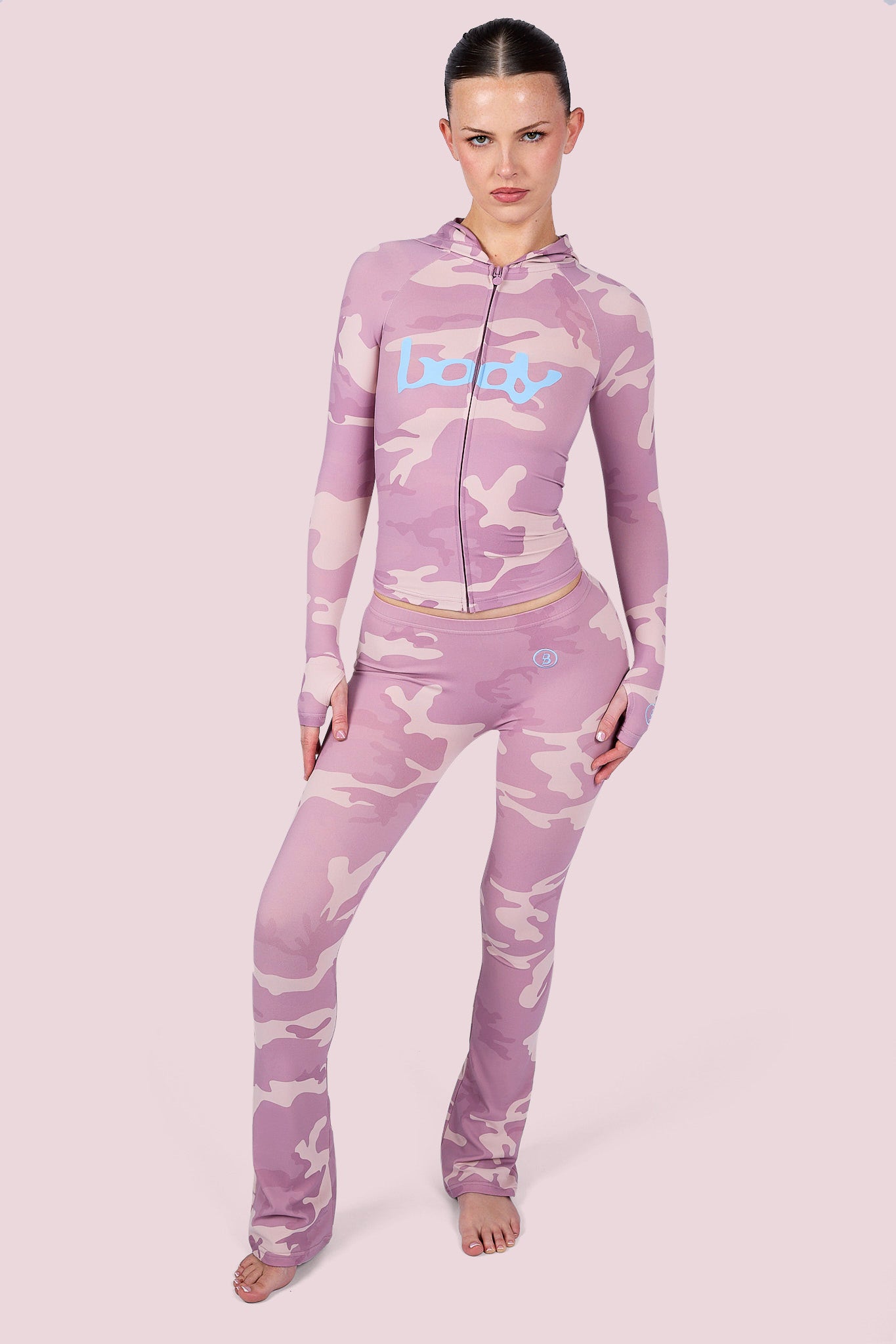 BASICS HOODIE 2.0 (PINK CAMO/BABY BLUE)