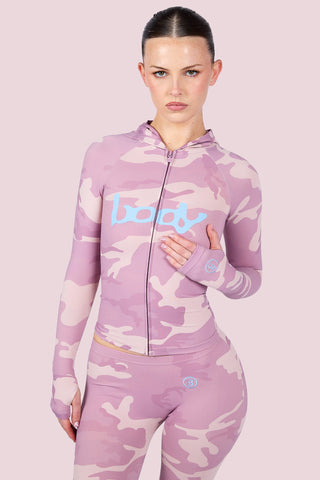 BASICS HOODIE 2.0 (PINK CAMO/BABY BLUE)