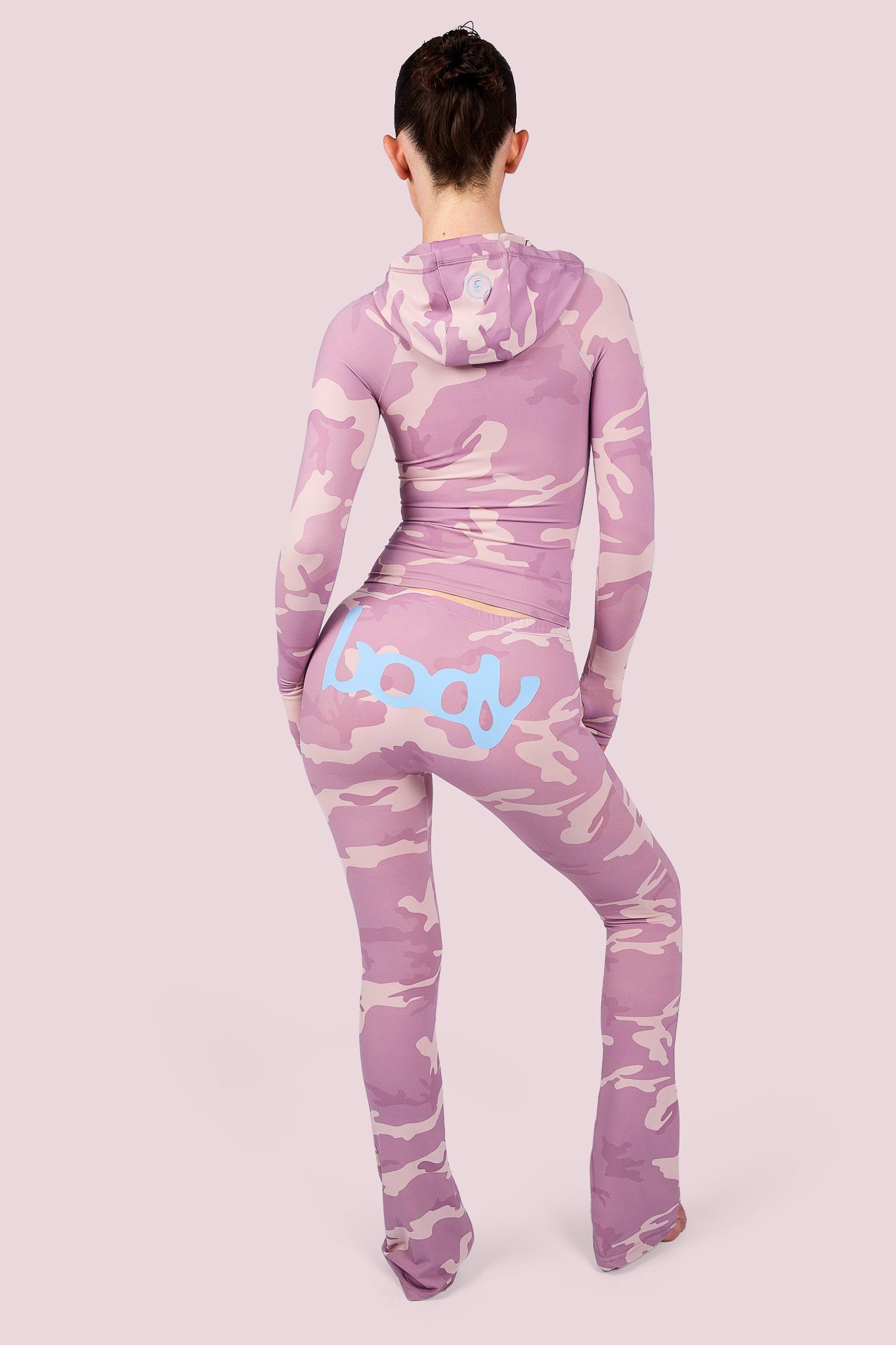BASICS HOODIE 2.0 (PINK CAMO/BABY BLUE)