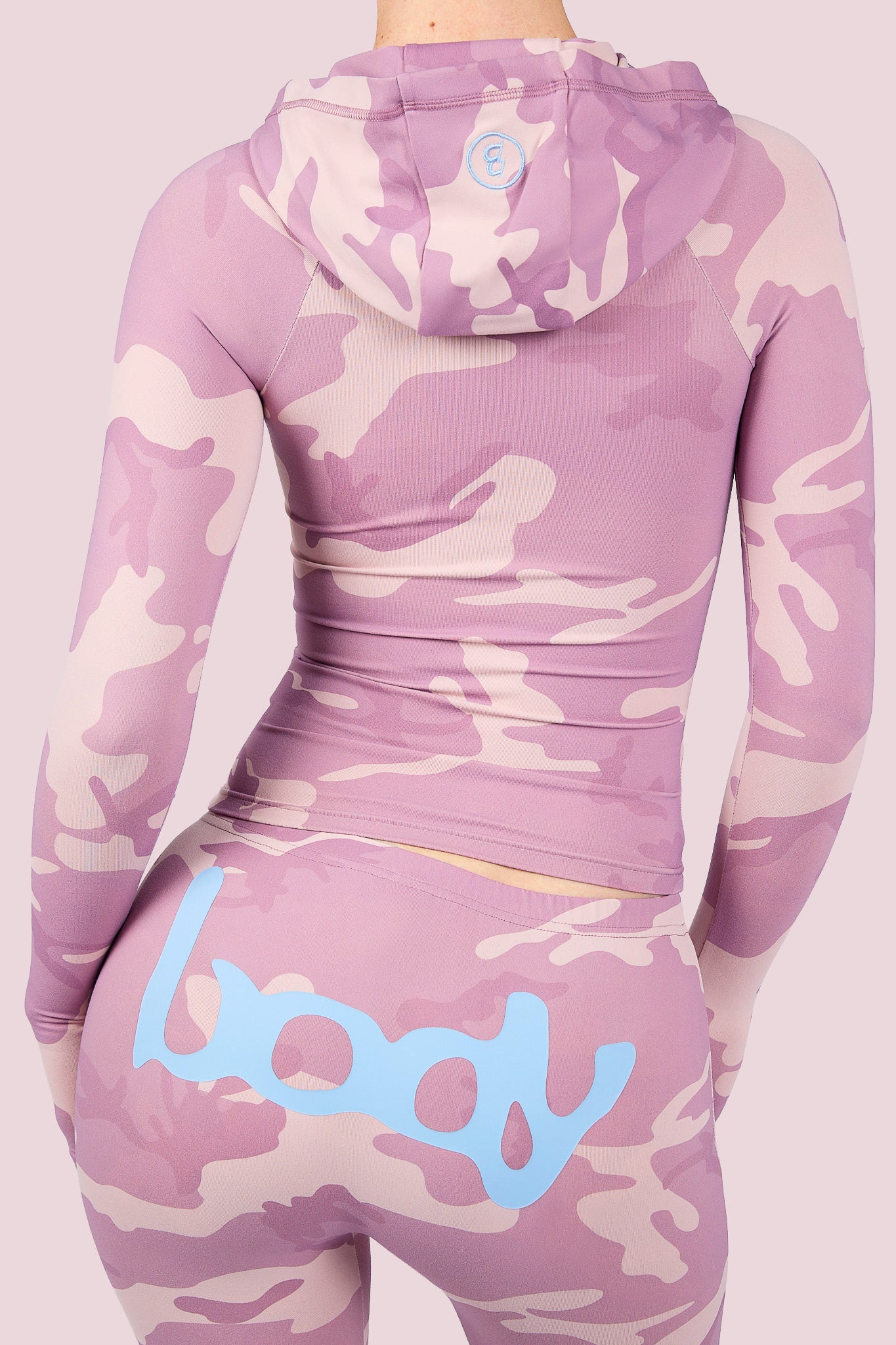 BASICS HOODIE 2.0 (PINK CAMO/BABY BLUE)