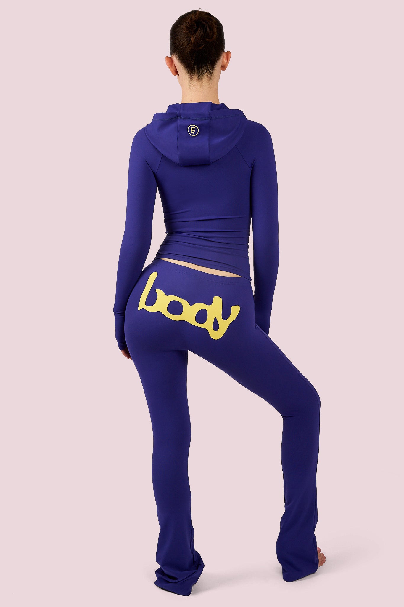 BASICS ULTRA LOW-RISE LEGGINGS 2.0 (INDIGO BLUE/YELLOW)