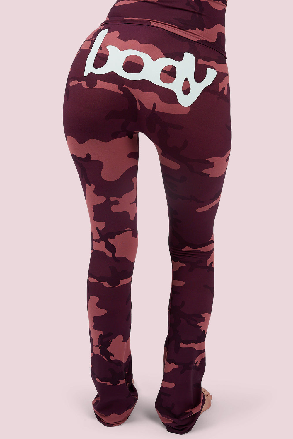 BASICS ULTRA LOW-RISE LEGGINGS 2.0 (BERRY CAMO/SKY BLUE)