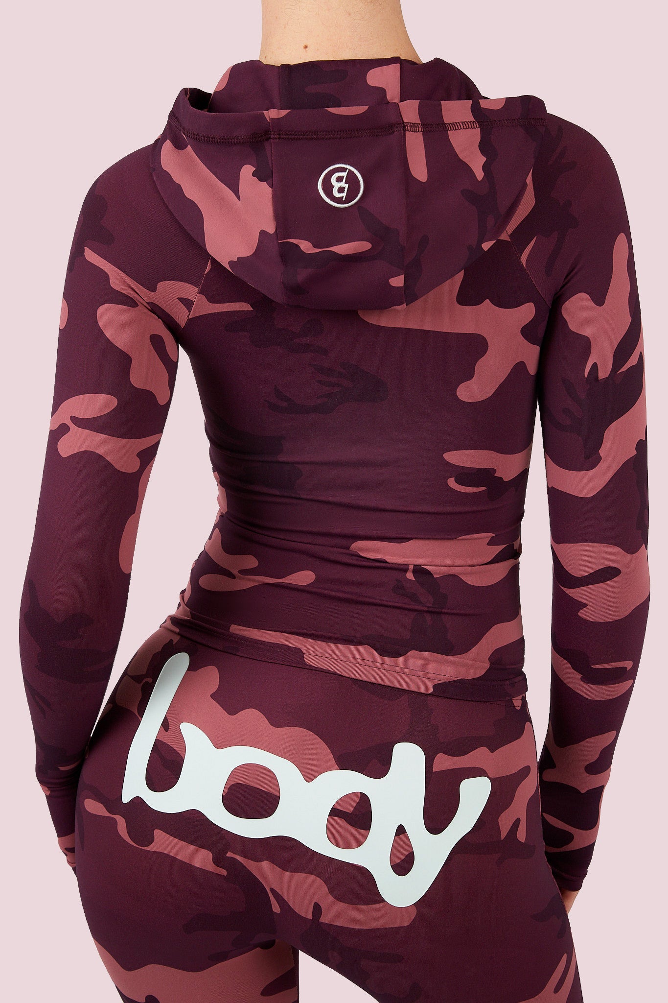 BASICS HOODIE 2.0 (BERRY CAMO/SKY BLUE)