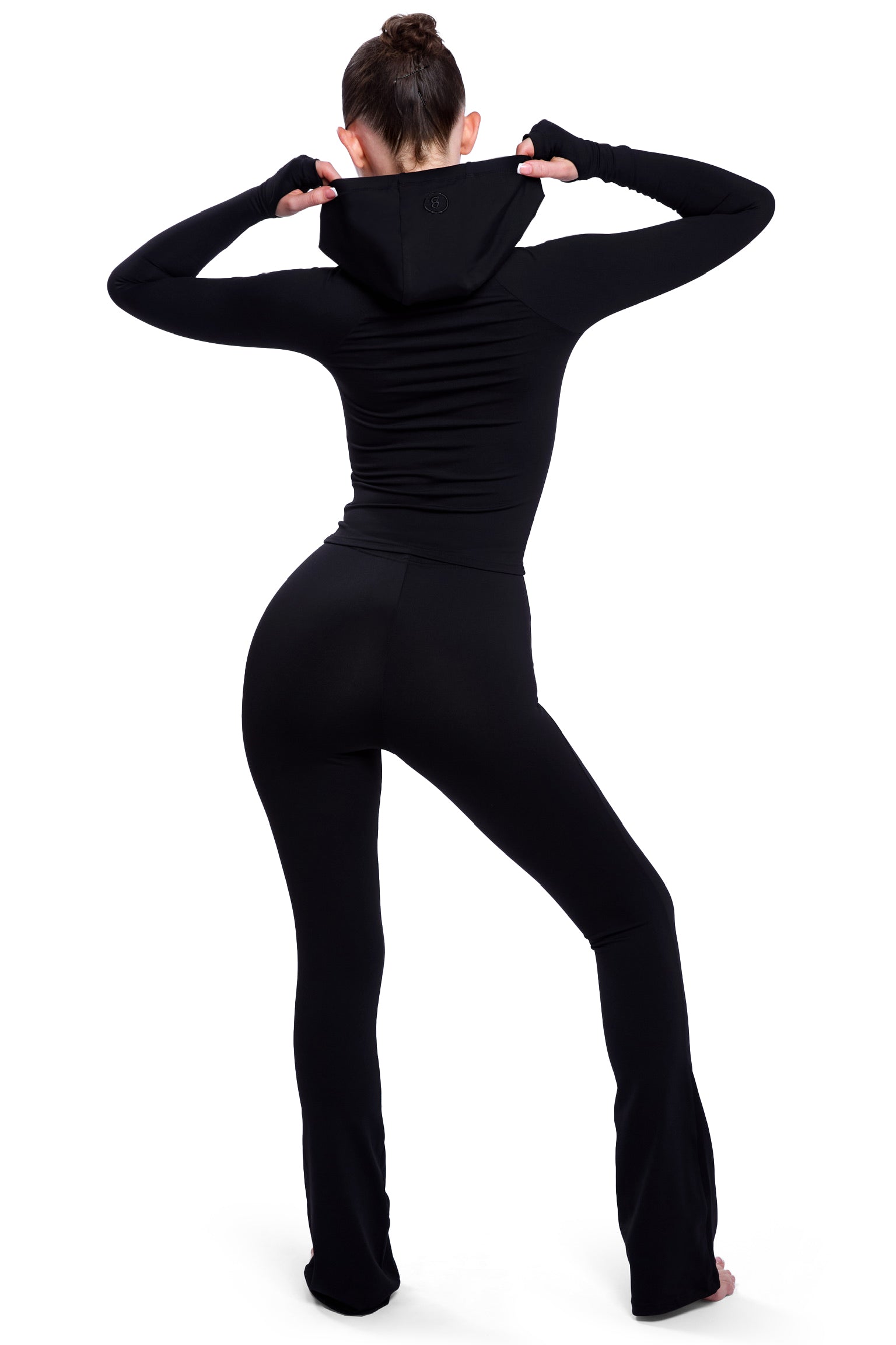 PRE-ORDER - BASICS HOODIE 2.0 (MIDNIGHT BLACK) — Body by Raven Tracy
