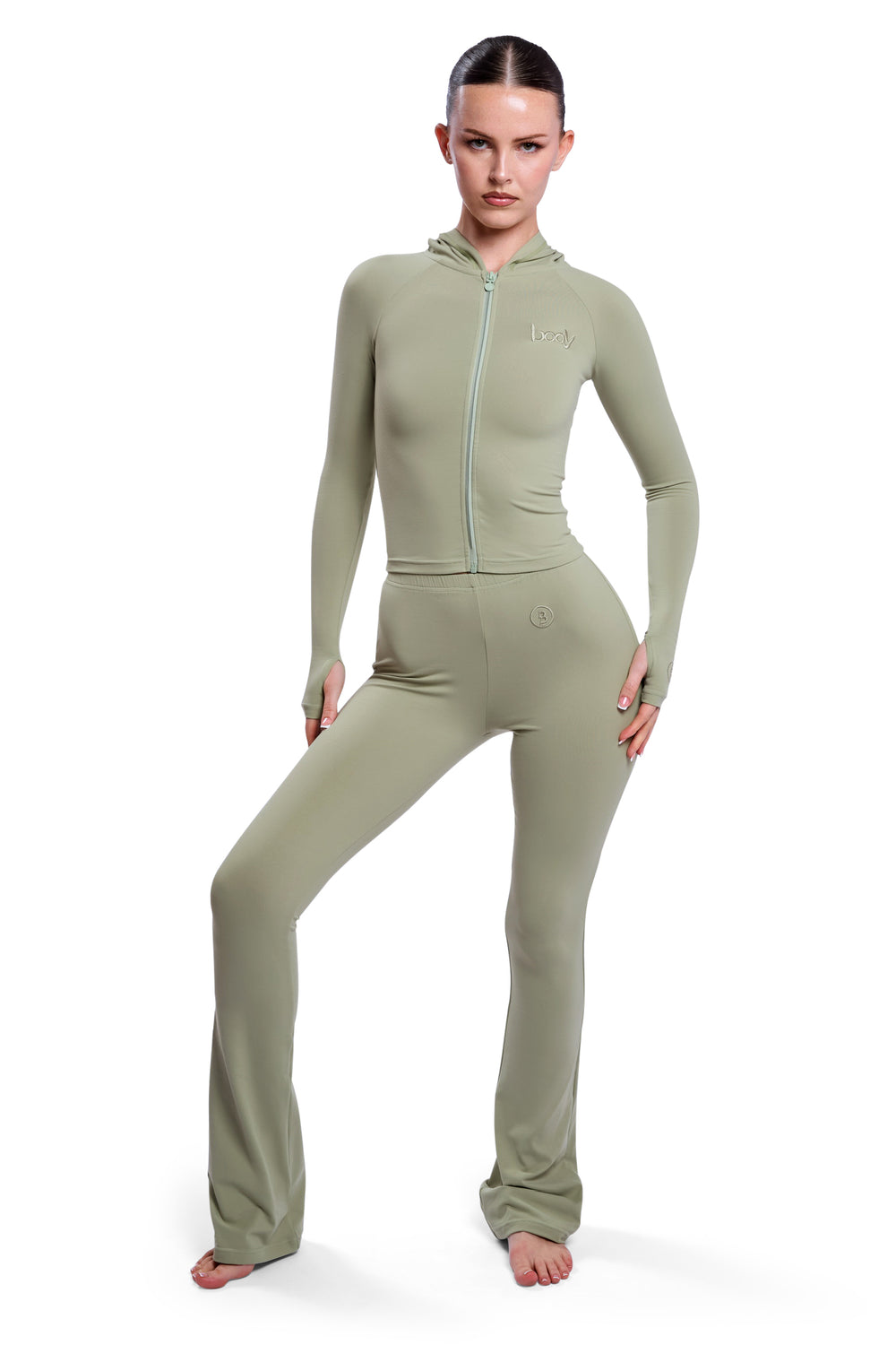 PRE-ORDER - BASICS HOODIE 2.0 (MUTED OLIVE)